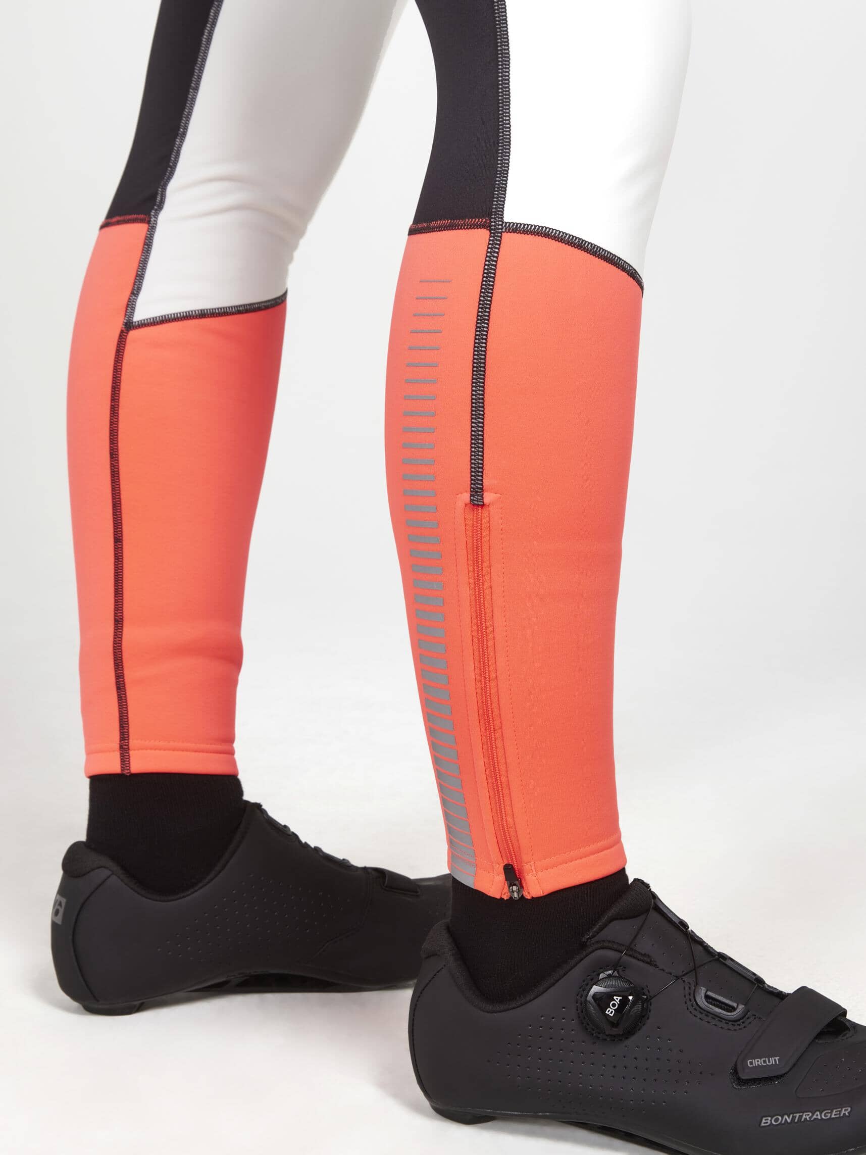 Women's Core Bike SubZ Lumen Wind Tights - SLATE-SHOCK - Image 3