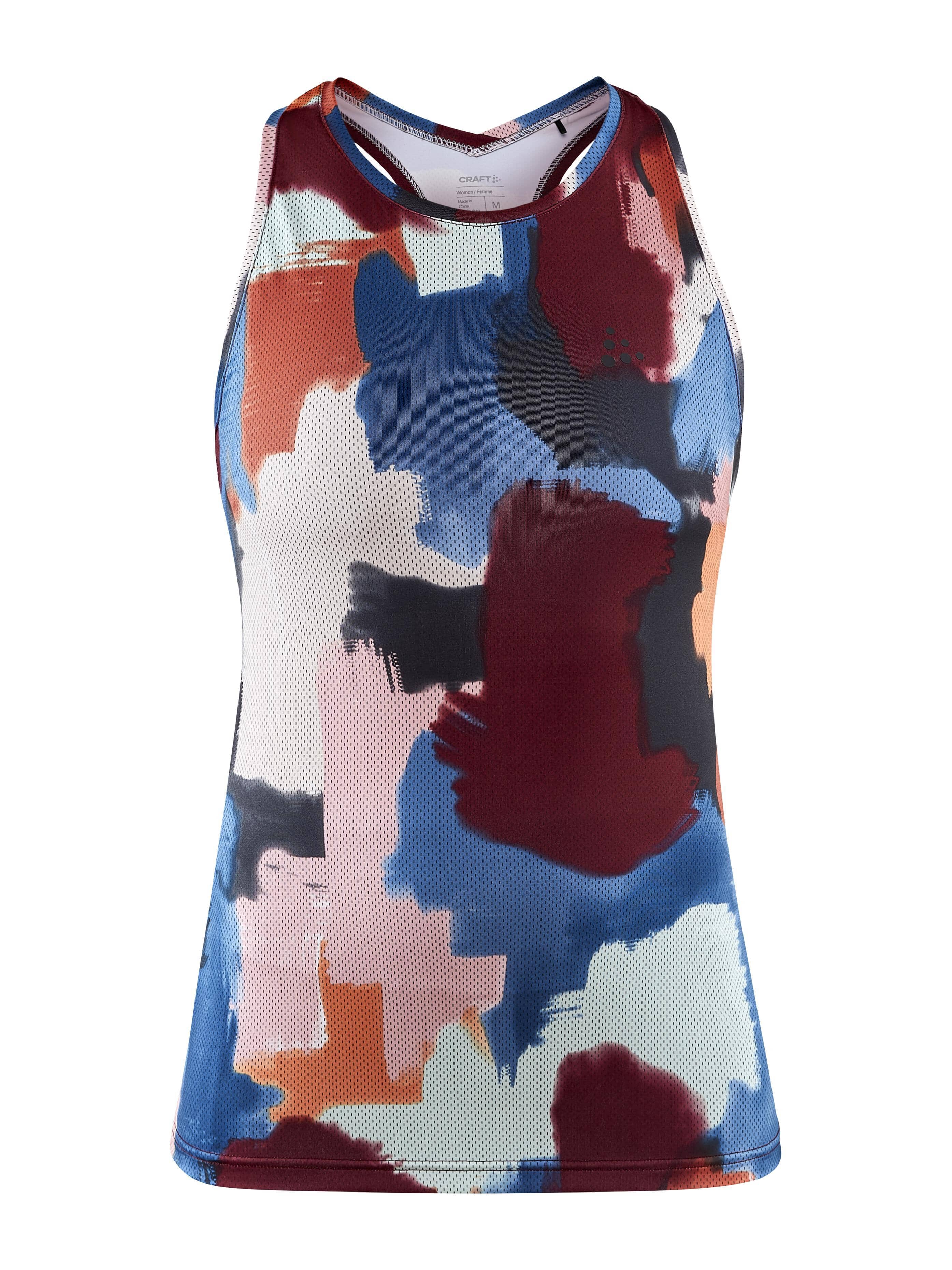 Women's Core Charge Racerback Singlet - P SHADES/MULTI - Image 5