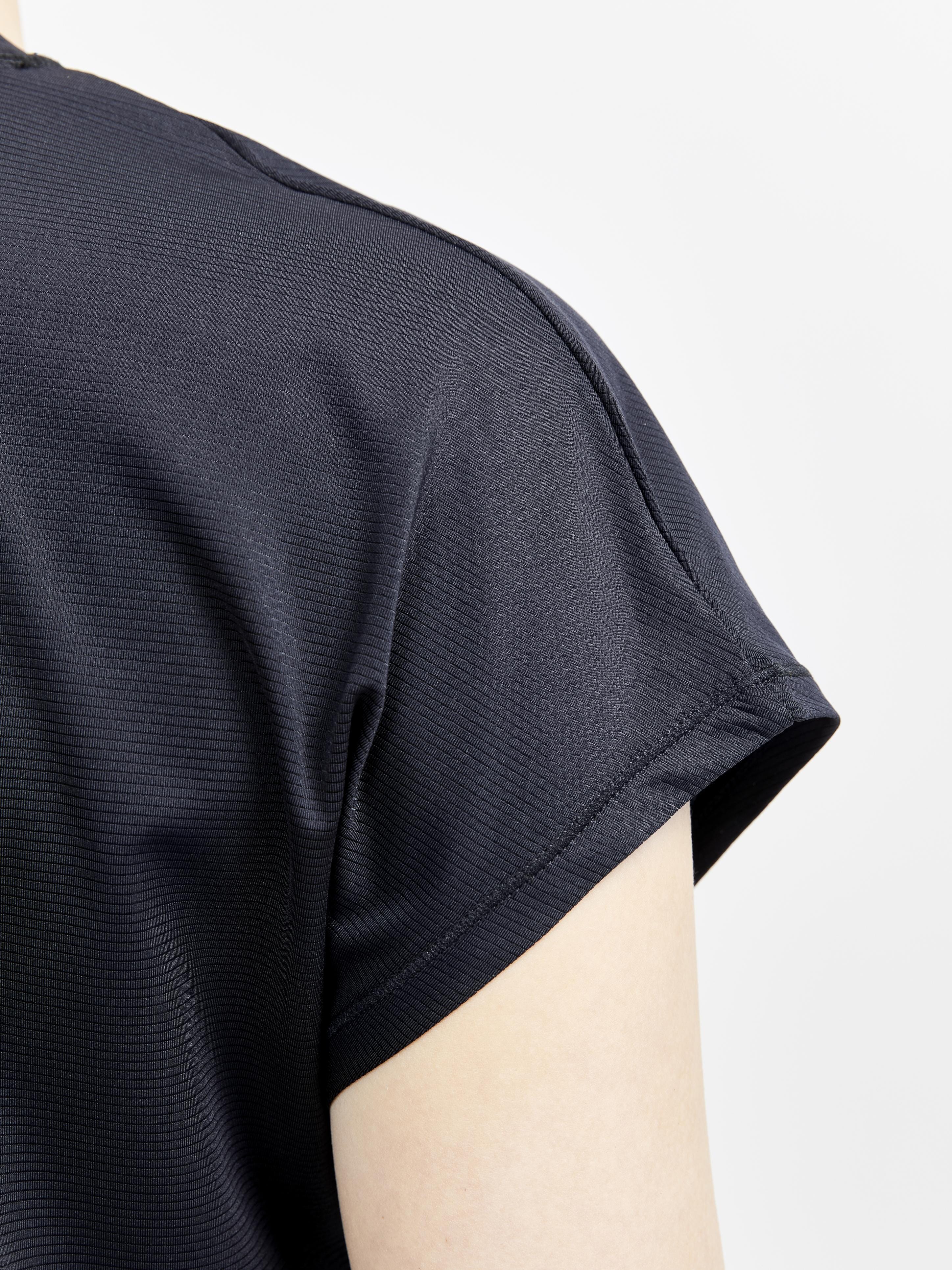 Women's Core Charge Rib Tee - Black - Image 3