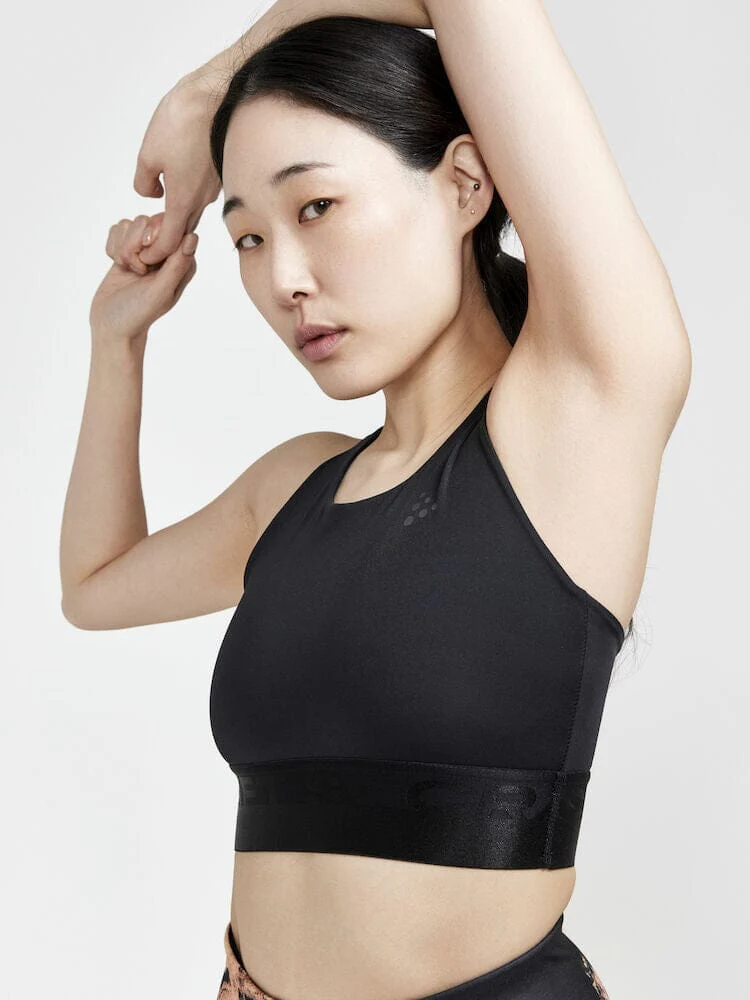 Women's Core Charge Sport Top - Black - Image 3