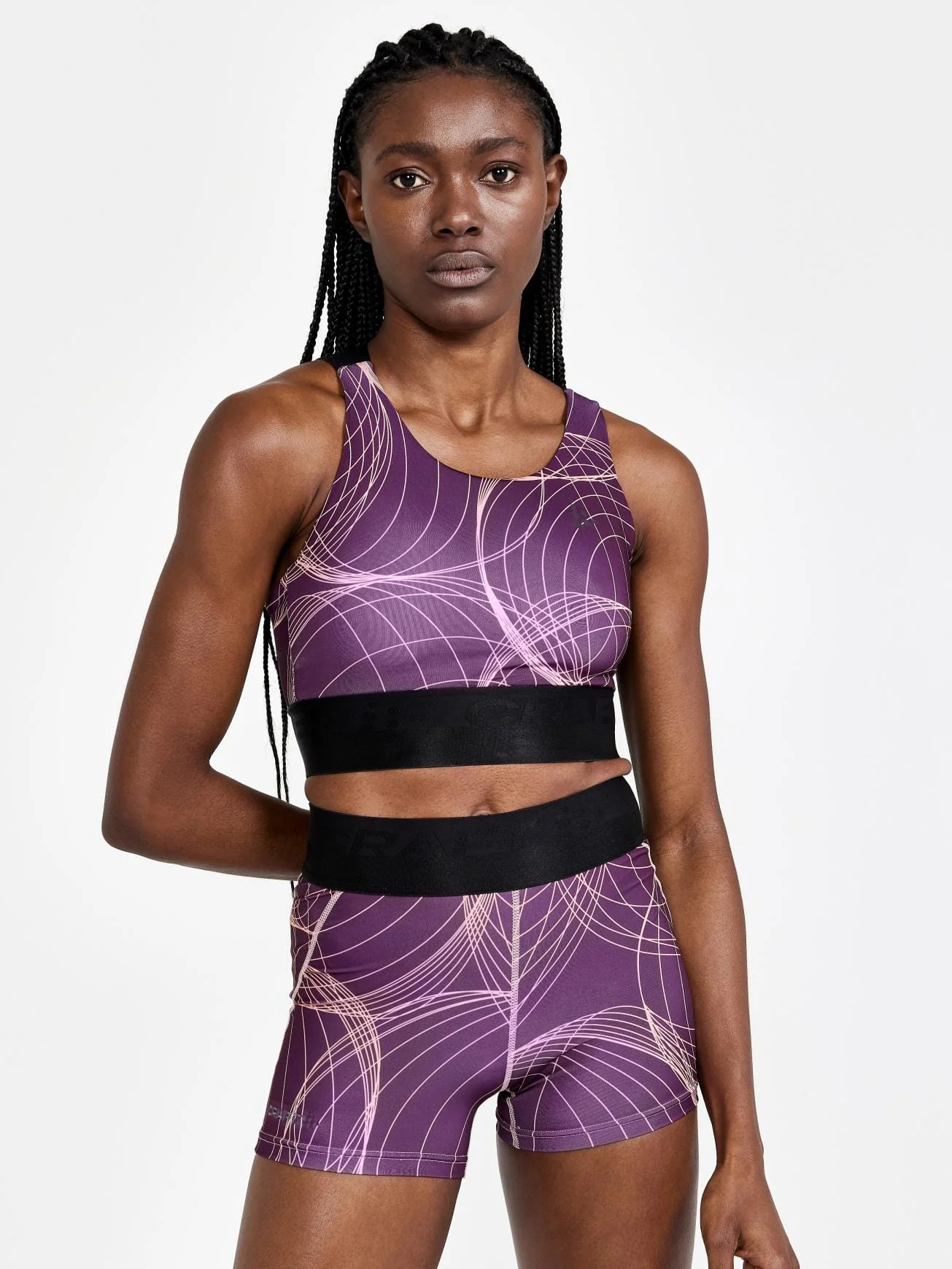 Women's Core Charge Sport Top - BURGUNDY-BLEIKUR