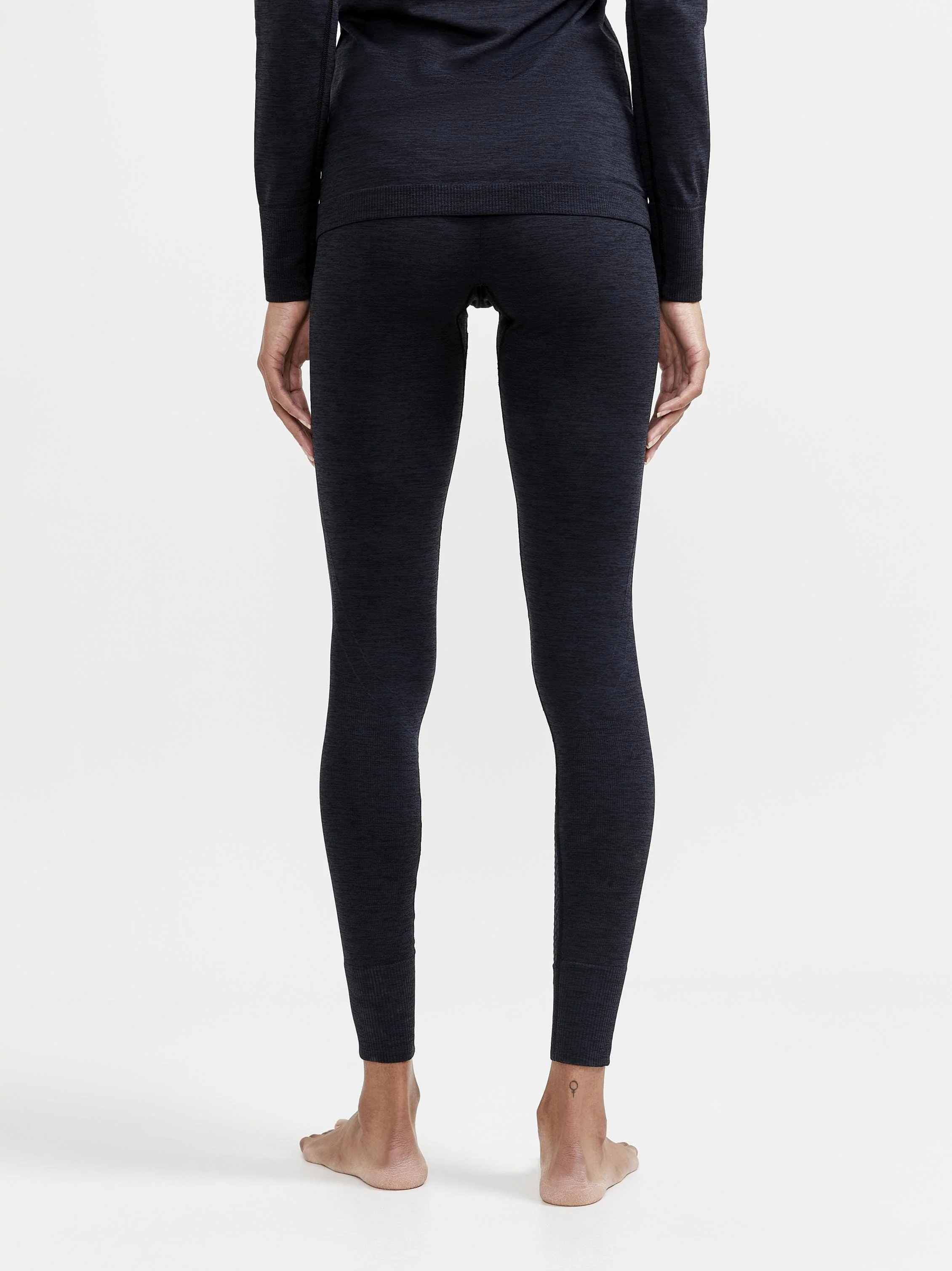 Women's Core Dry Active Comfort Baselayer Pant - Black - Image 3