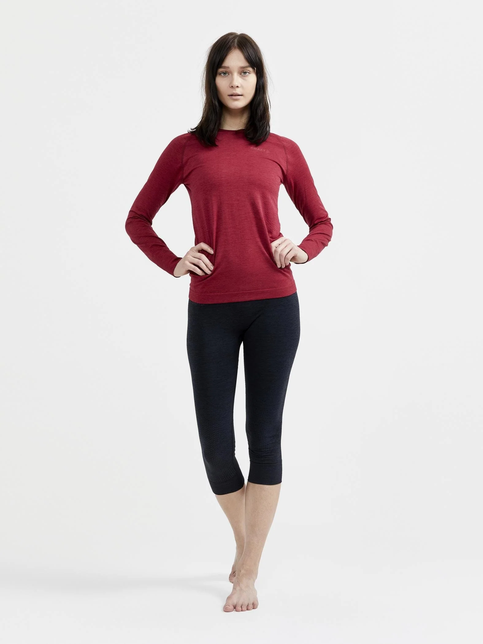 Women's Core Dry Active Comfort Knickers - Black - Image 4