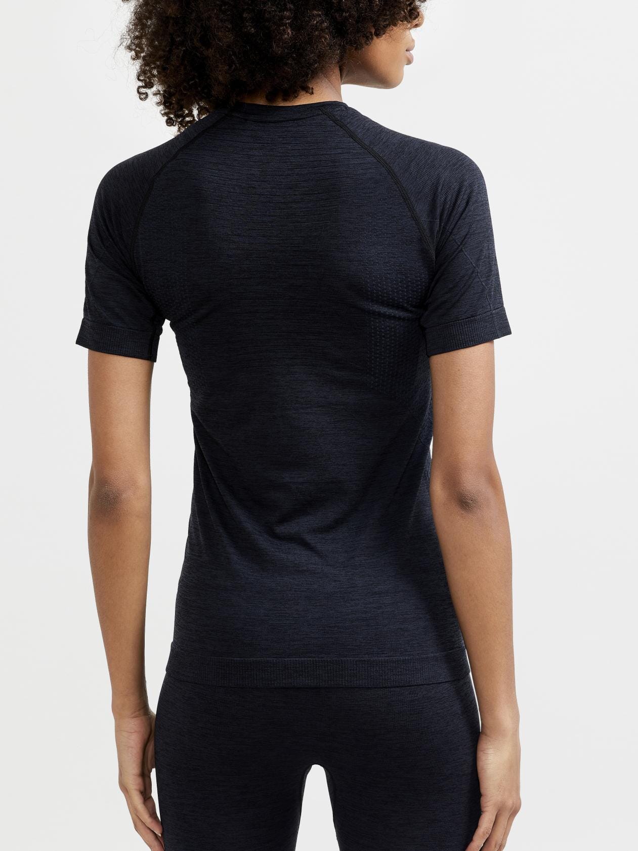 Women's Core Dry Active Comfort Short Sleeve - Black - Image 2