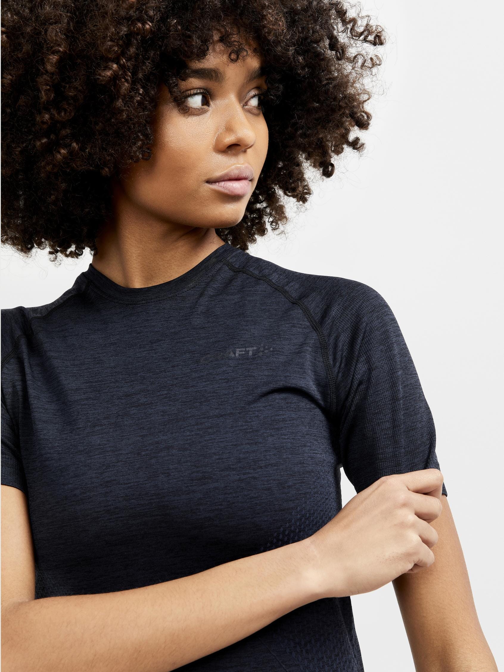 Women's Core Dry Active Comfort Short Sleeve - Black - Image 3