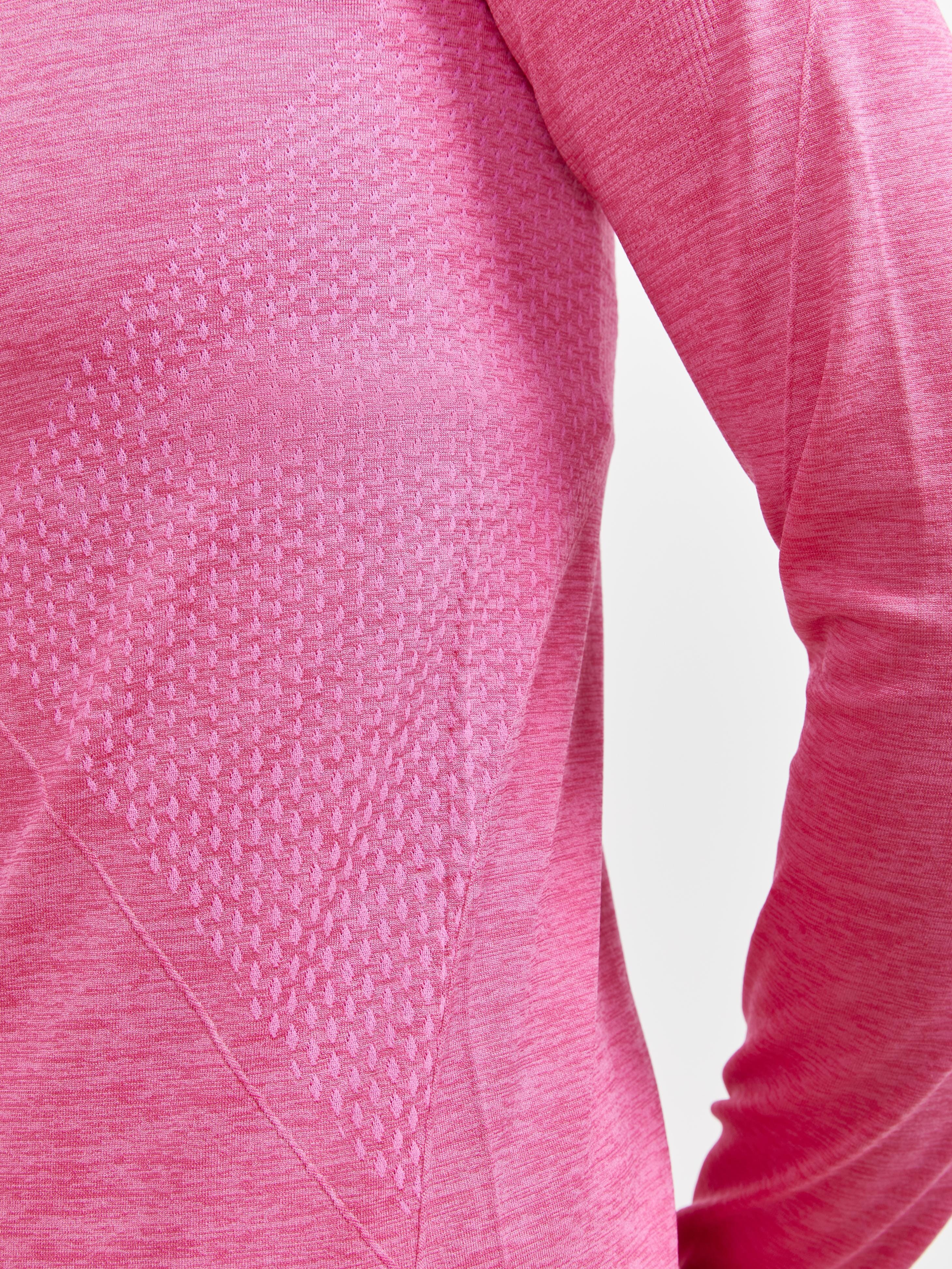 Women's Core Dry Active Comfort Zip Baselayer - FAME - Image 5