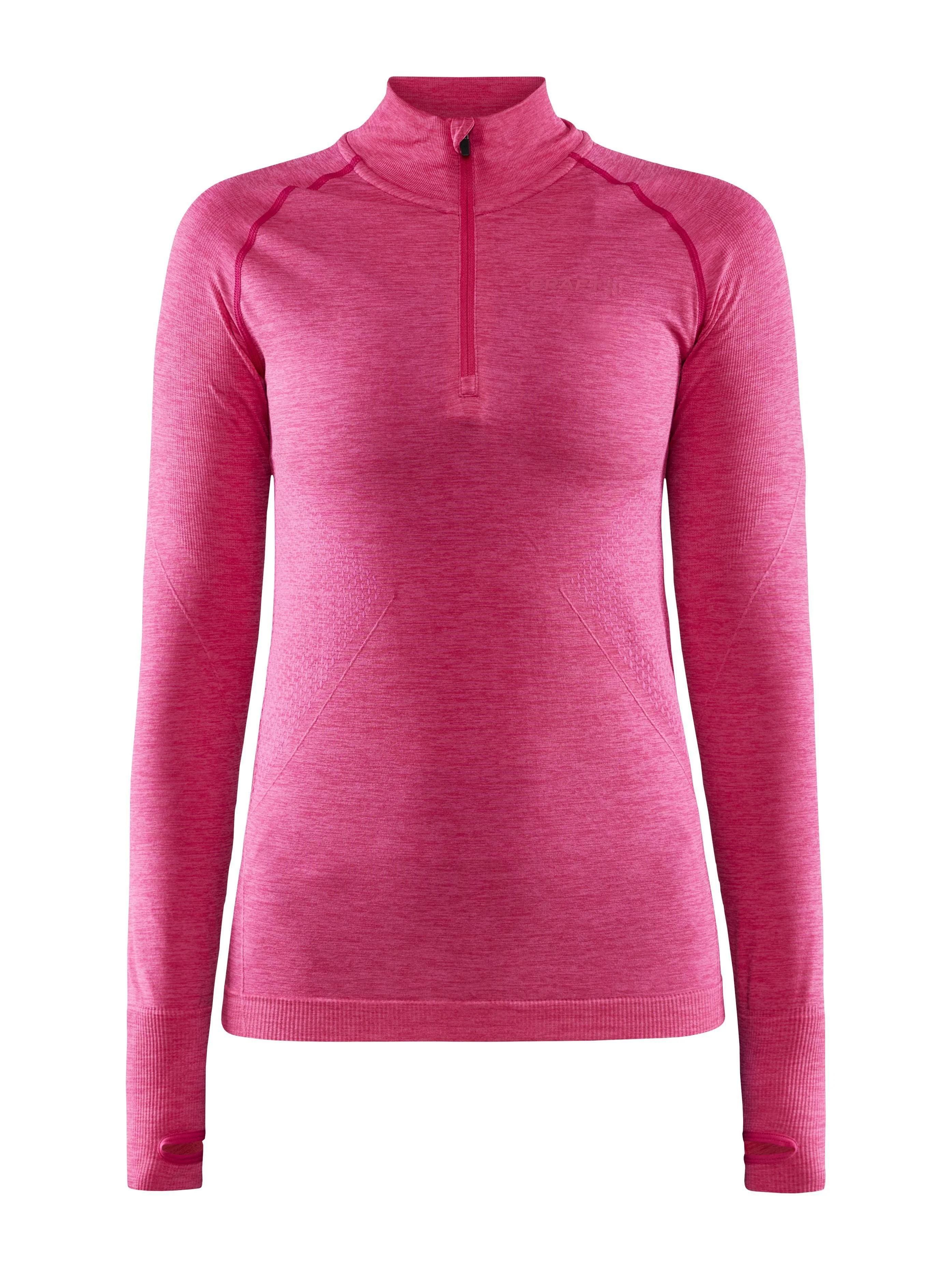 Women's Core Dry Active Comfort Zip Baselayer - FAME - Image 7