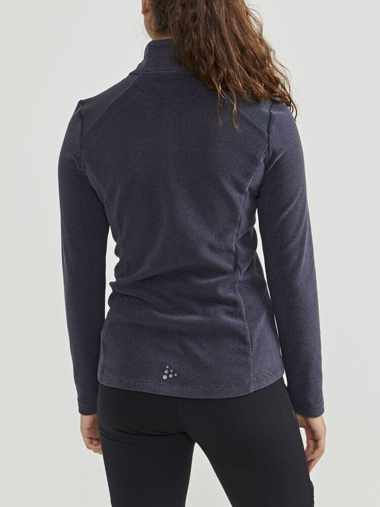 Women's Core Edge Thermal Midlayer - BLACK/ASPHALT - Image 5