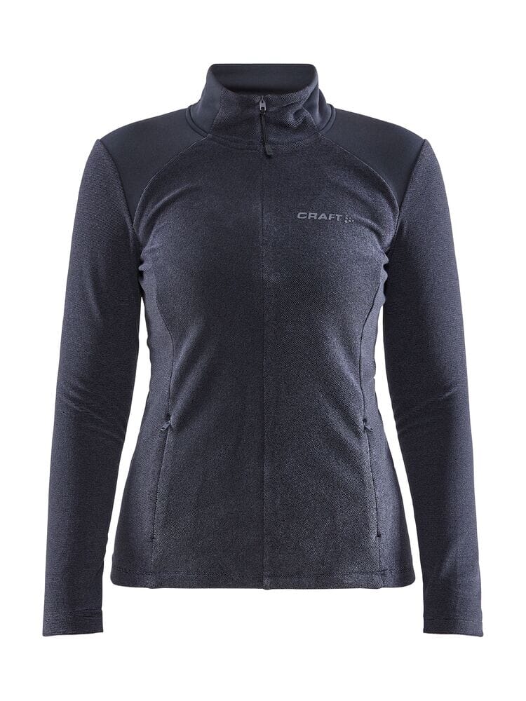 Women's Core Edge Thermal Midlayer - BLACK/ASPHALT - Image 6