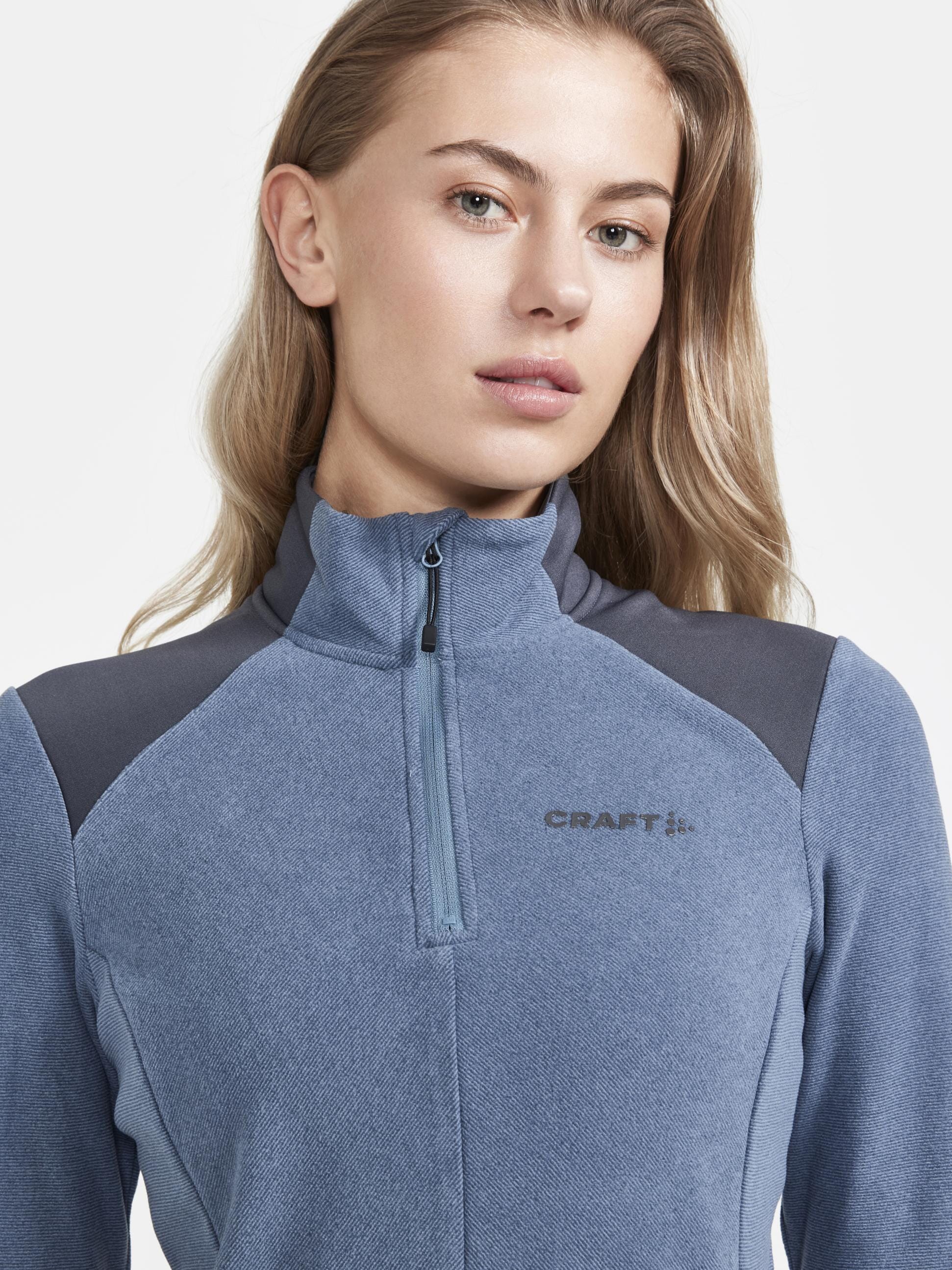 Women's Core Edge Thermal Midlayer - FLOW-ASPHALT - Image 3