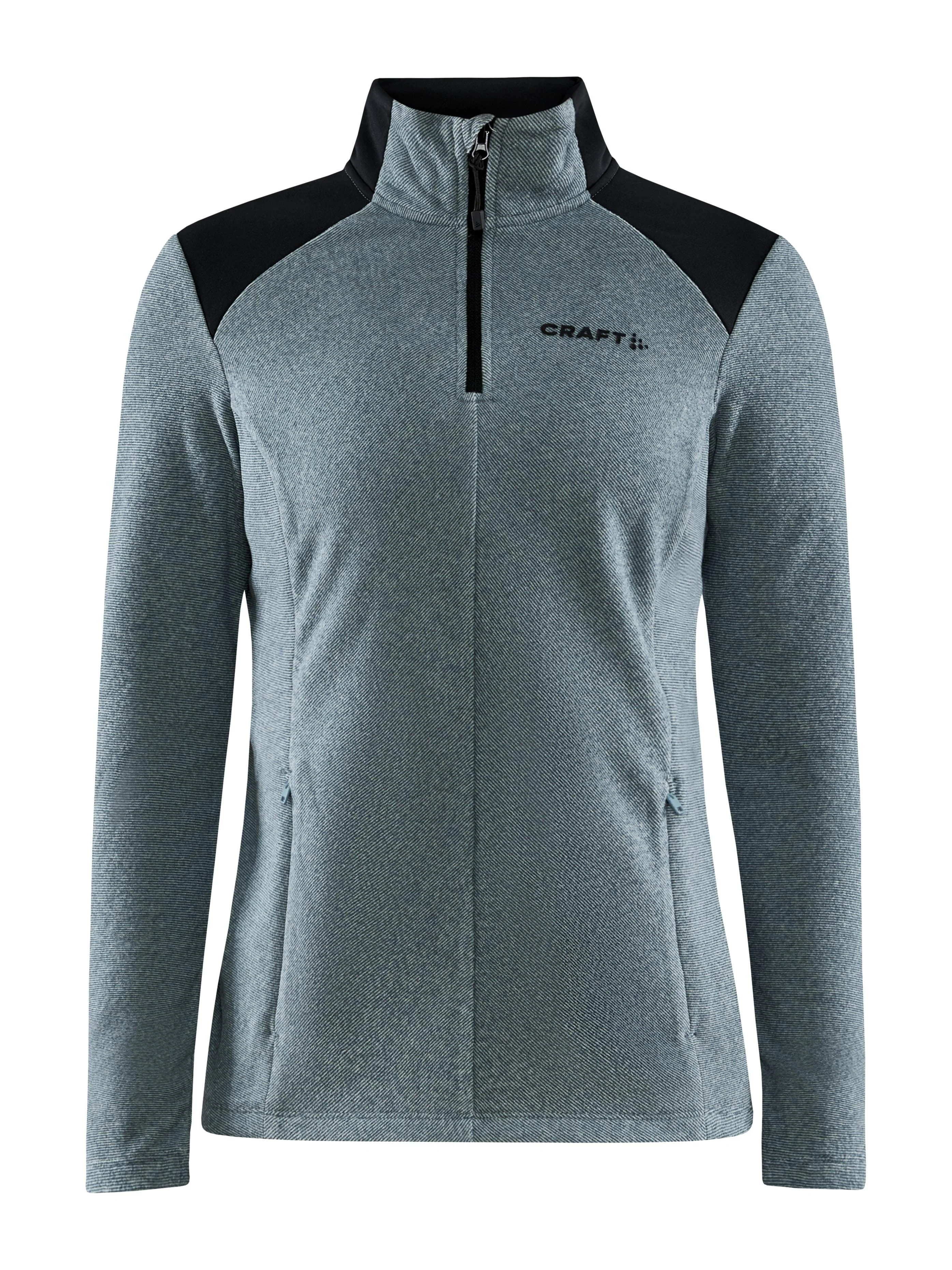 Women's Core Edge Thermal Midlayer - TROOPER-BLACK - Image 6