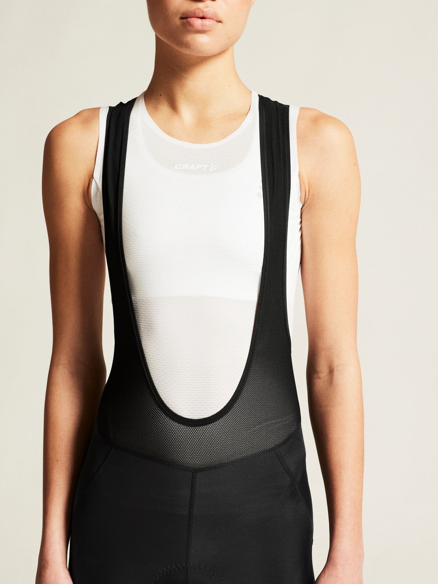Women's Core Endur Bib Shorts - Black/Black - Image 7