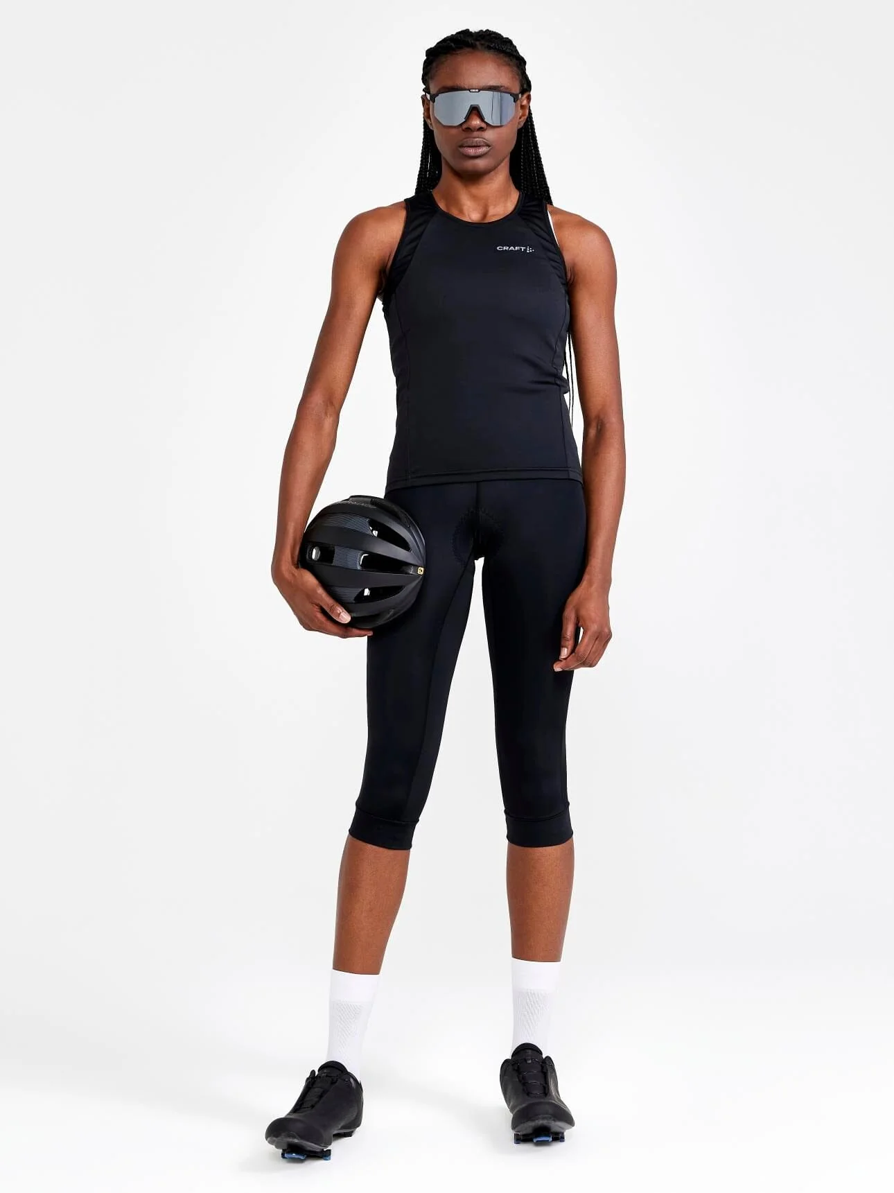 Women's Core Endur Cycling Singlet - Black - Image 5