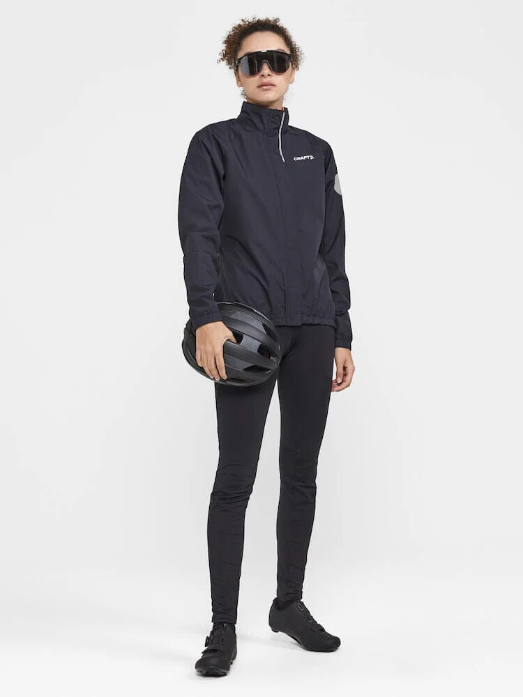 Women's Core Endur Hydro Cycling Jacket 2 - Black - Image 4
