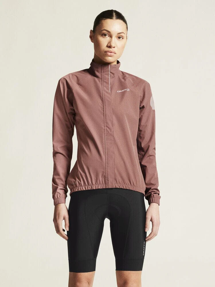 Women's Core Endur Hydro Cycling Jacket 2 - Rose Brown - Image 2
