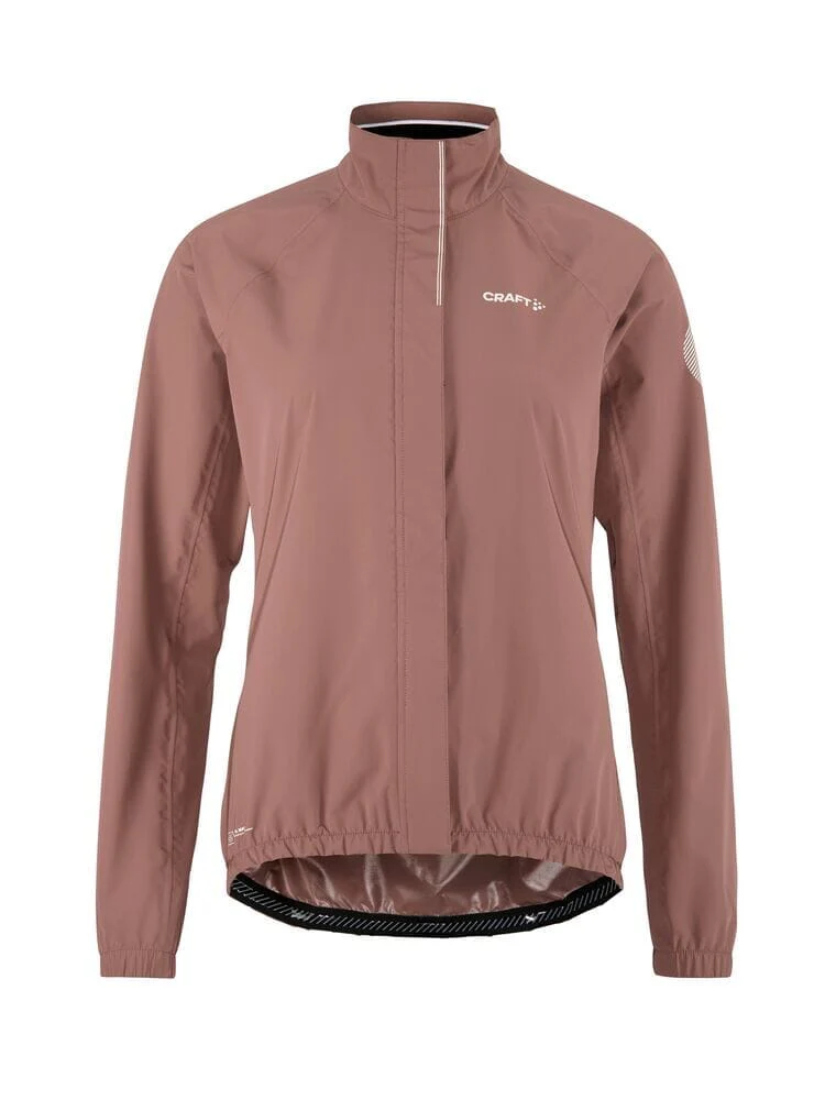 Women's Core Endur Hydro Cycling Jacket 2 - Rose Brown - Image 5