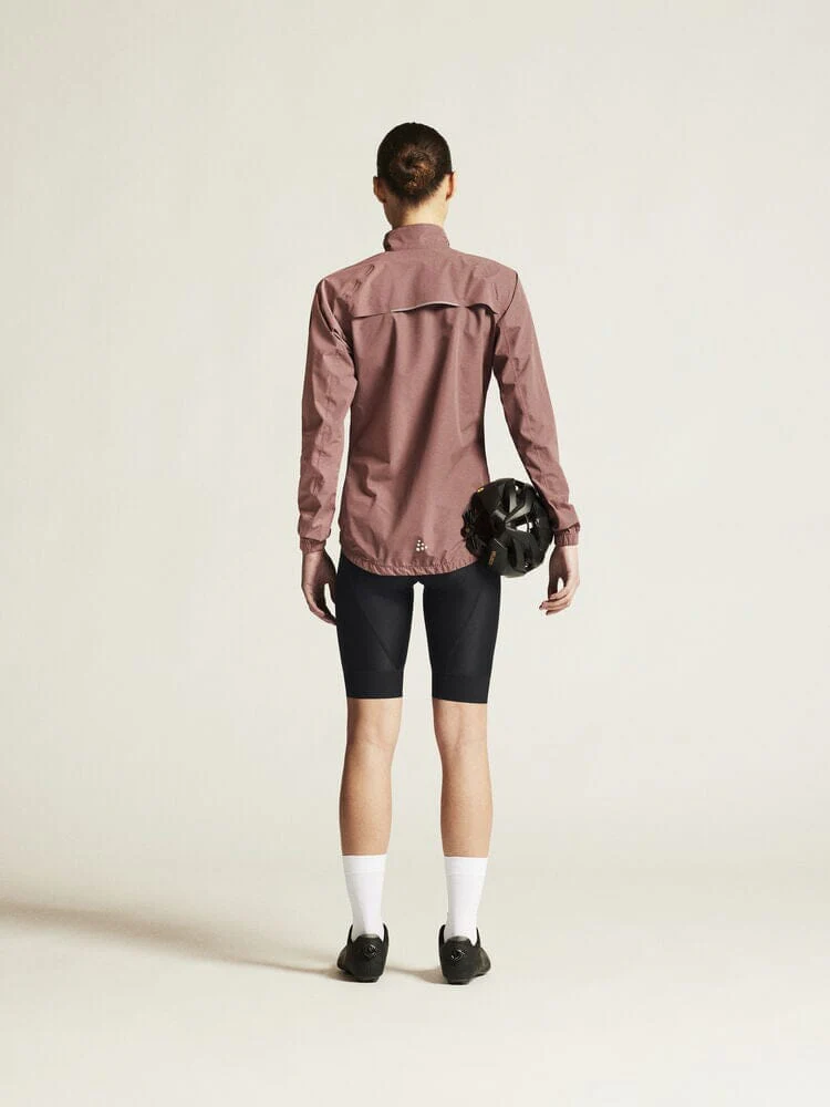 Women's Core Endur Hydro Cycling Jacket 2 - Rose Brown - Image 8