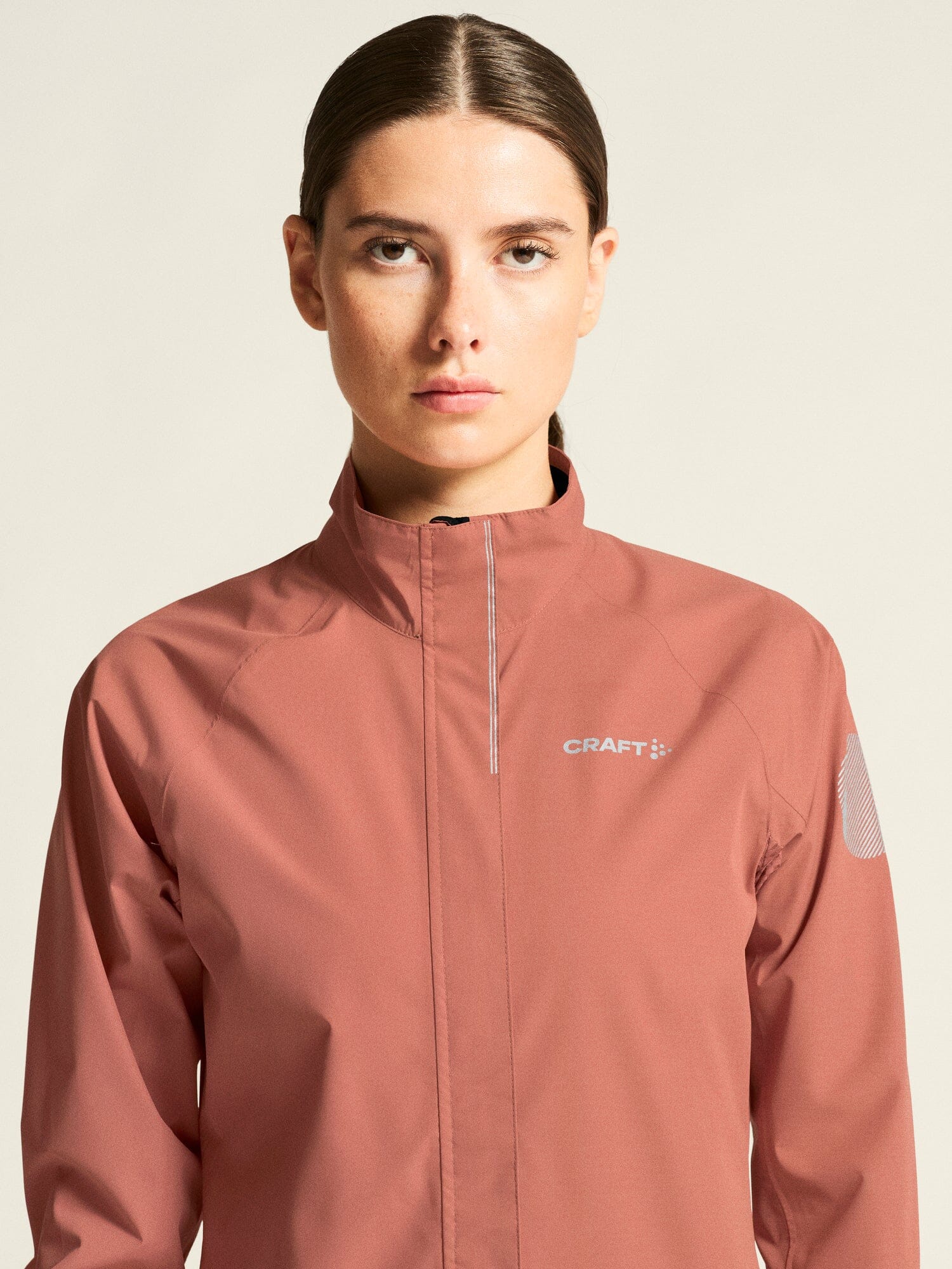 Women's Core Endur Hydro Cycling Jacket 2 - Rosy - Image 3