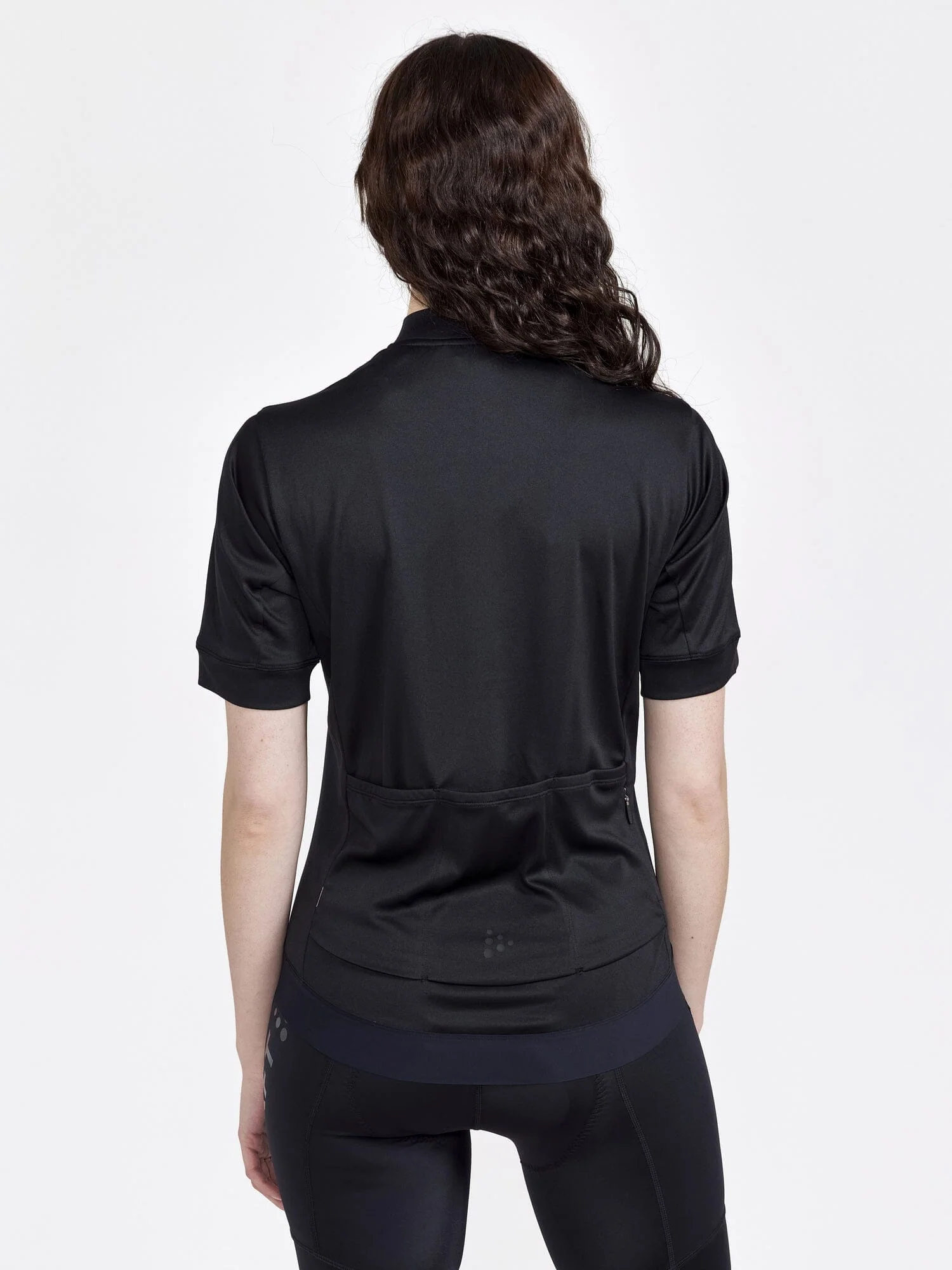 Women's Core Essence Bike Jersey Regular Fit - Black - Image 4
