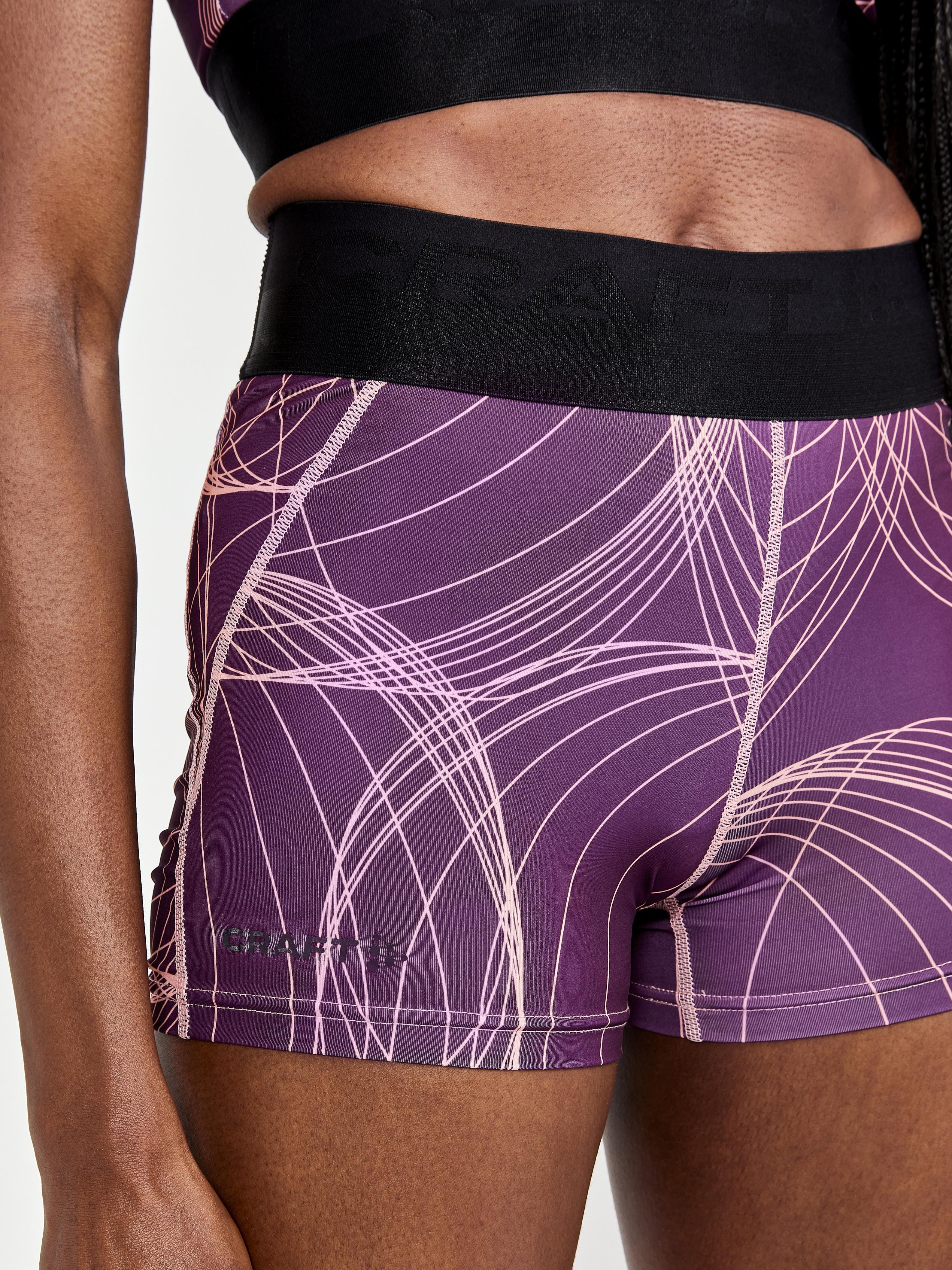 Women's Core Essence Training Hot Pants - BURGUNDY-BLEIKUR - Image 3