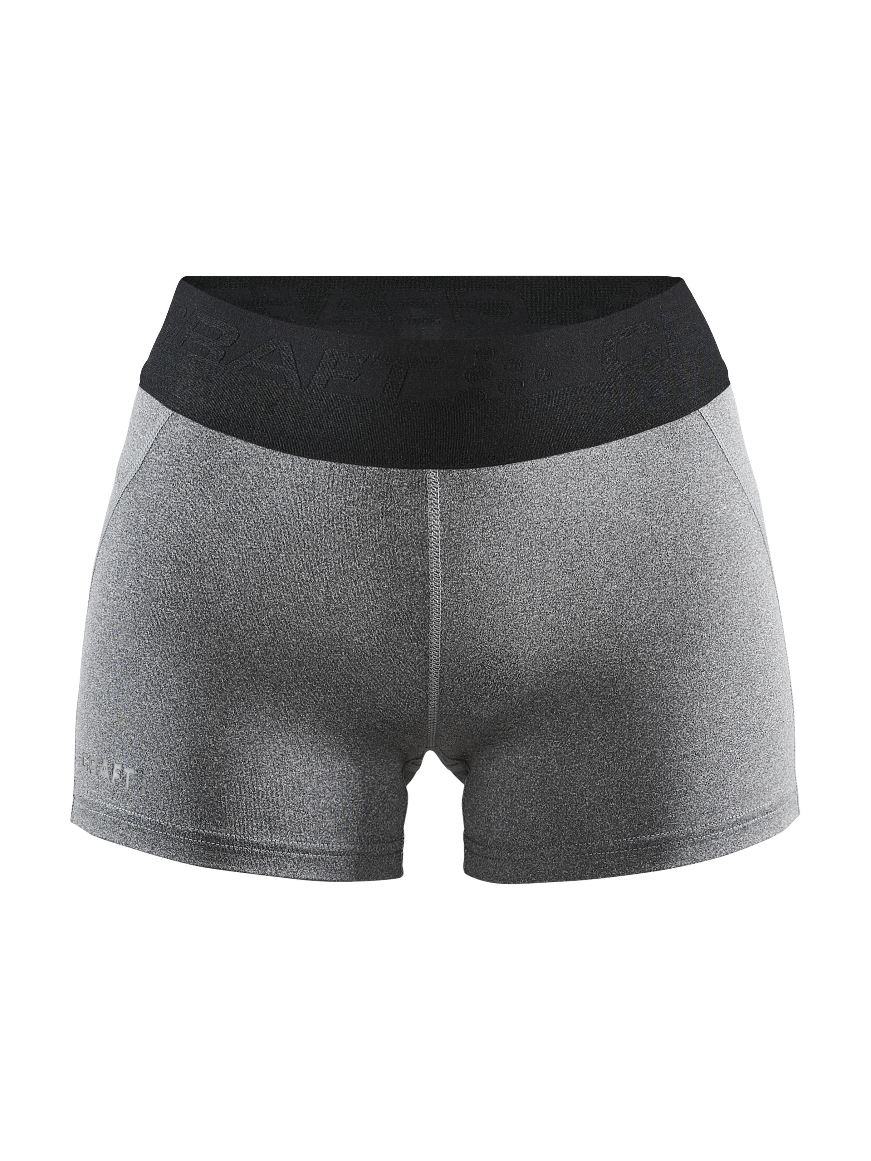 Women's Core Essence Training Hot Pants - Dk Grey Melange - Image 5