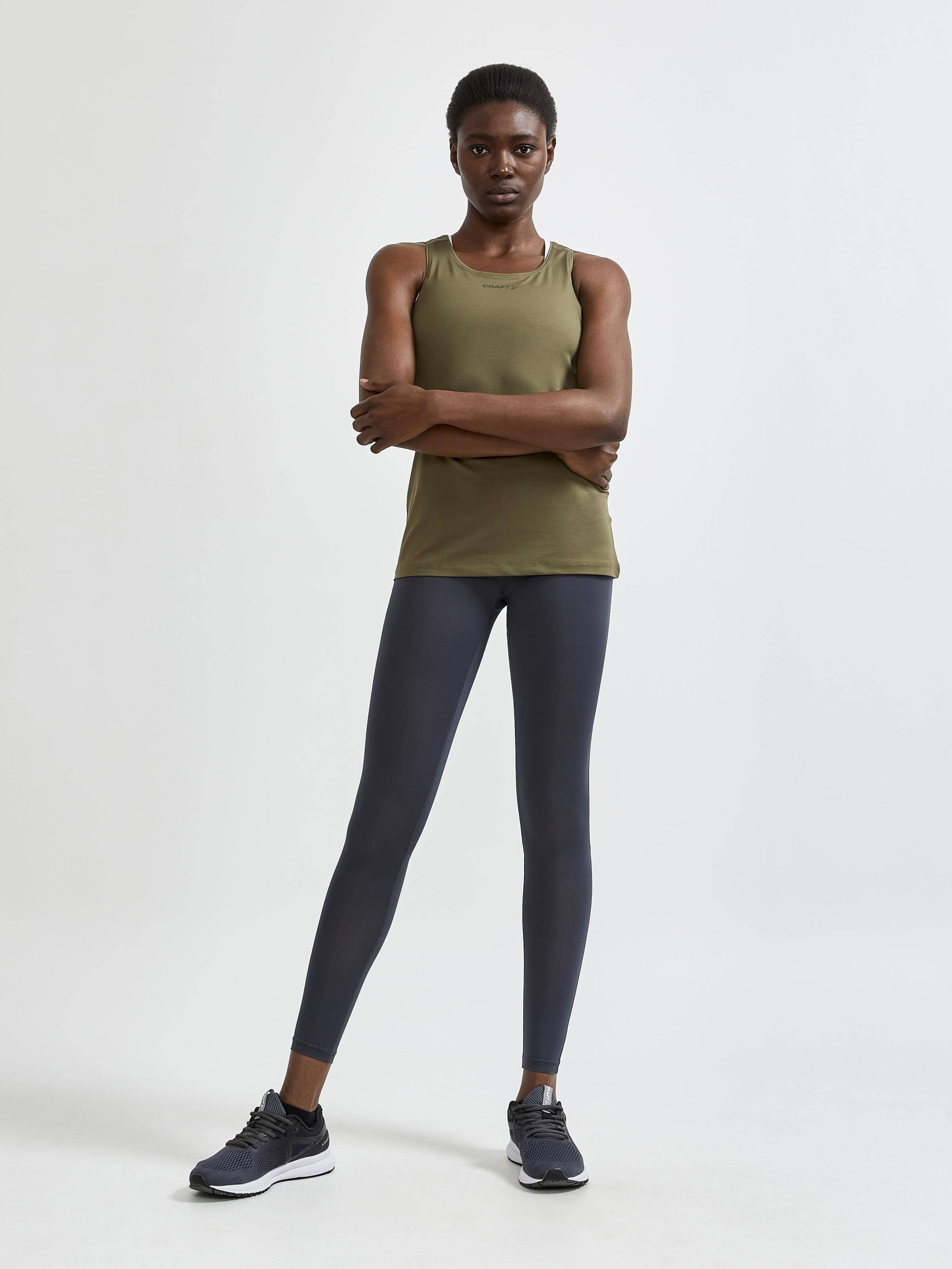 Women's Core Essence Training Tights - ASPHALT - Image 5