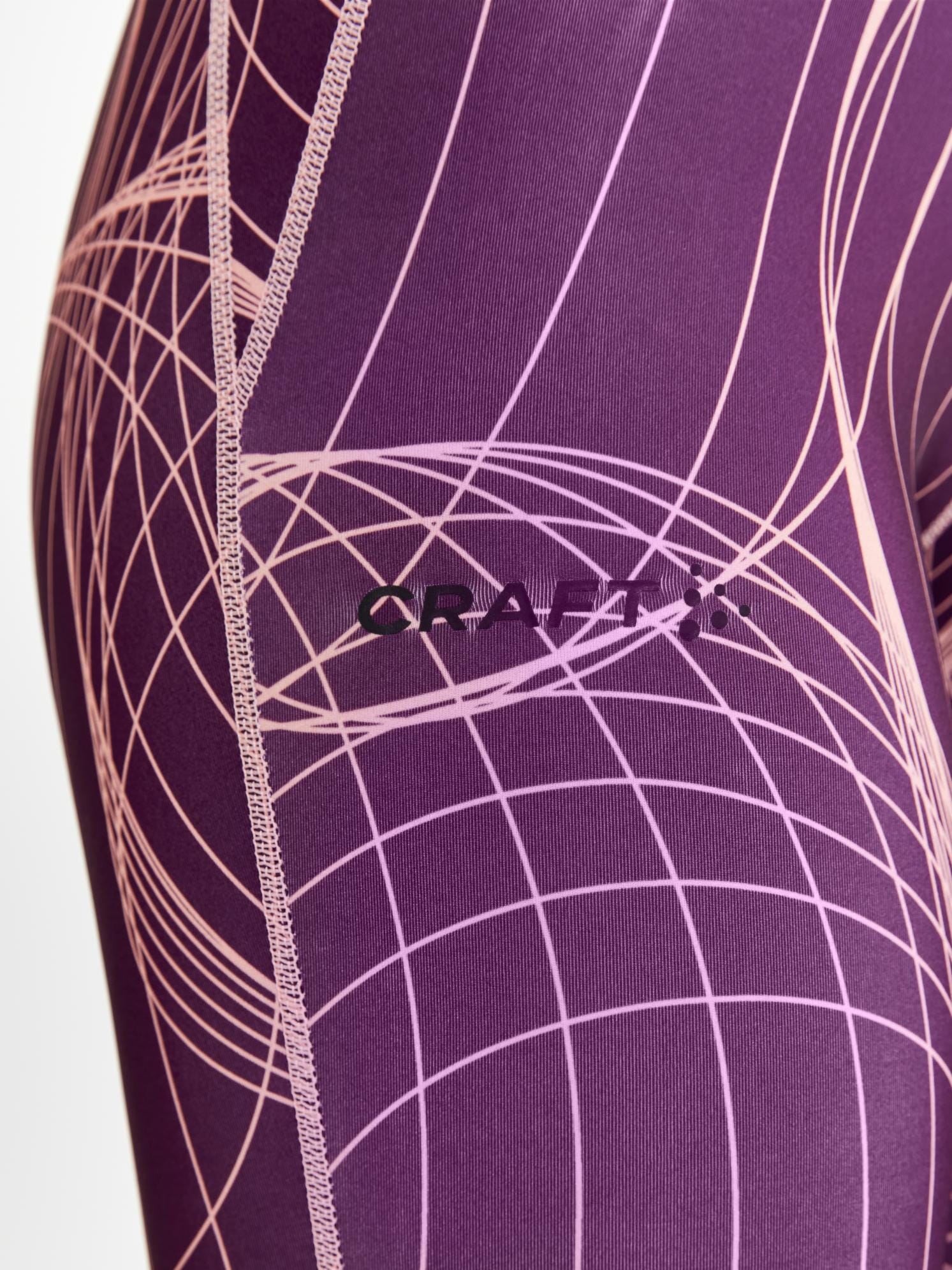 Women's Core Essence Training Tights - BURGUNDY-BLEIKUR - Image 3