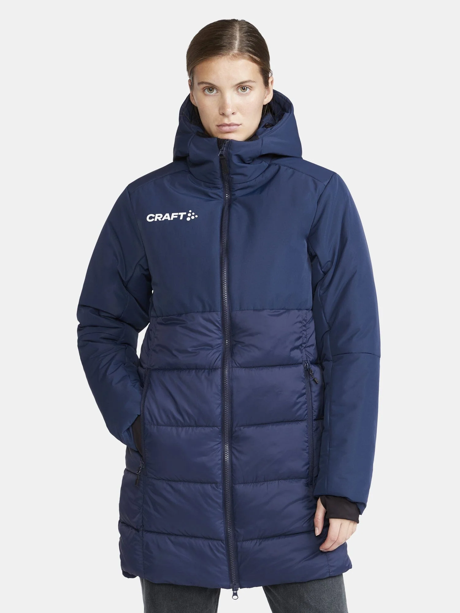 Women's Core Evolve Isolate Parka - NAVY - Image 2