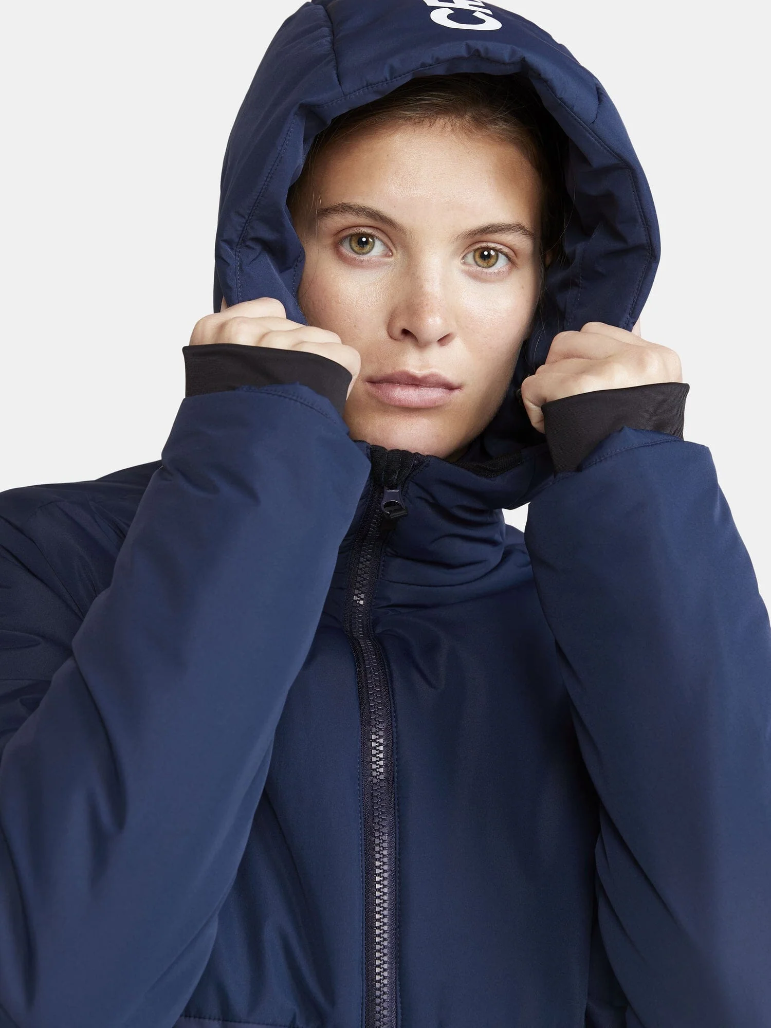 Women's Core Evolve Isolate Parka - NAVY - Image 3