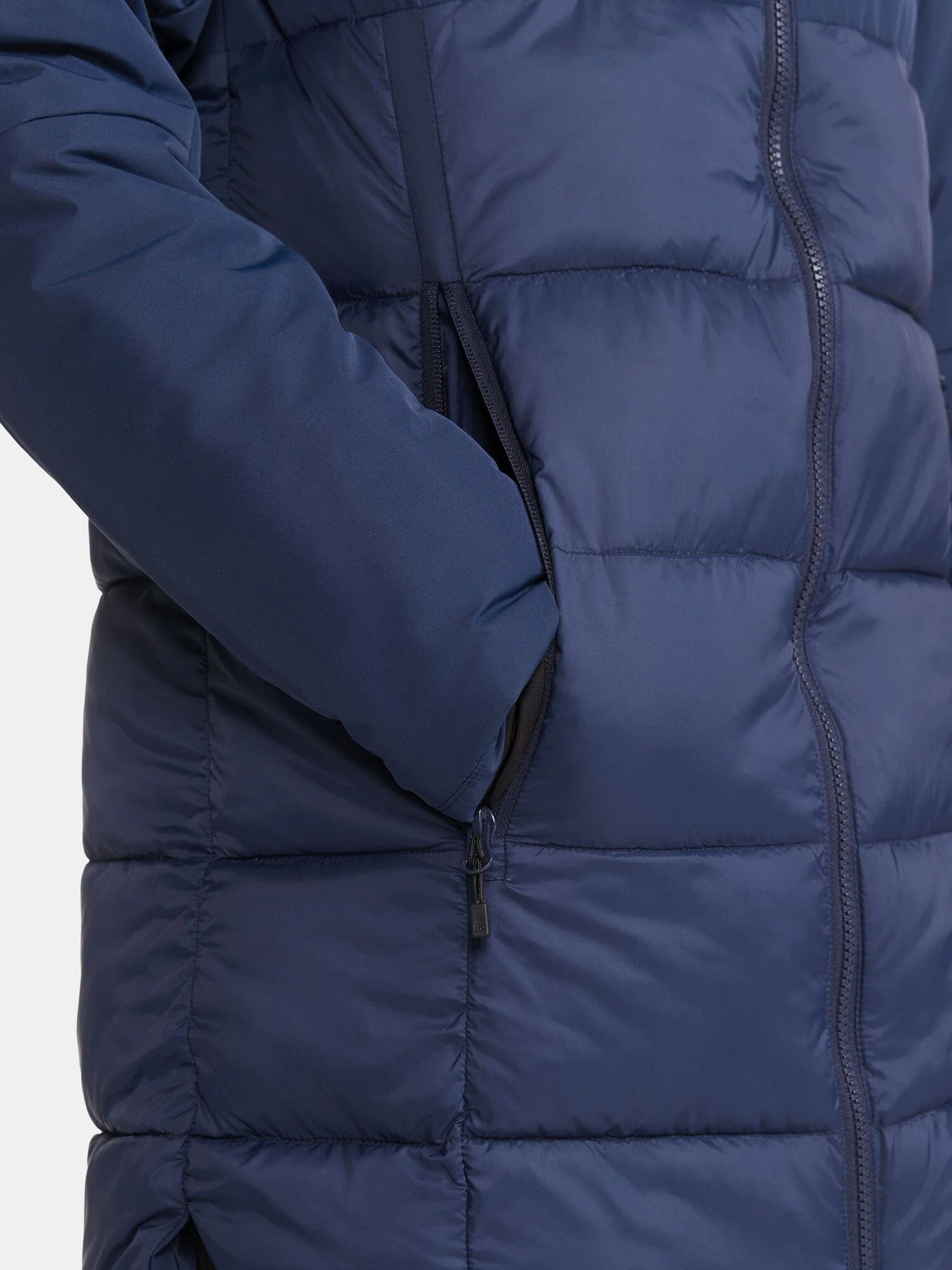 Women's Core Evolve Isolate Parka - NAVY - Image 4