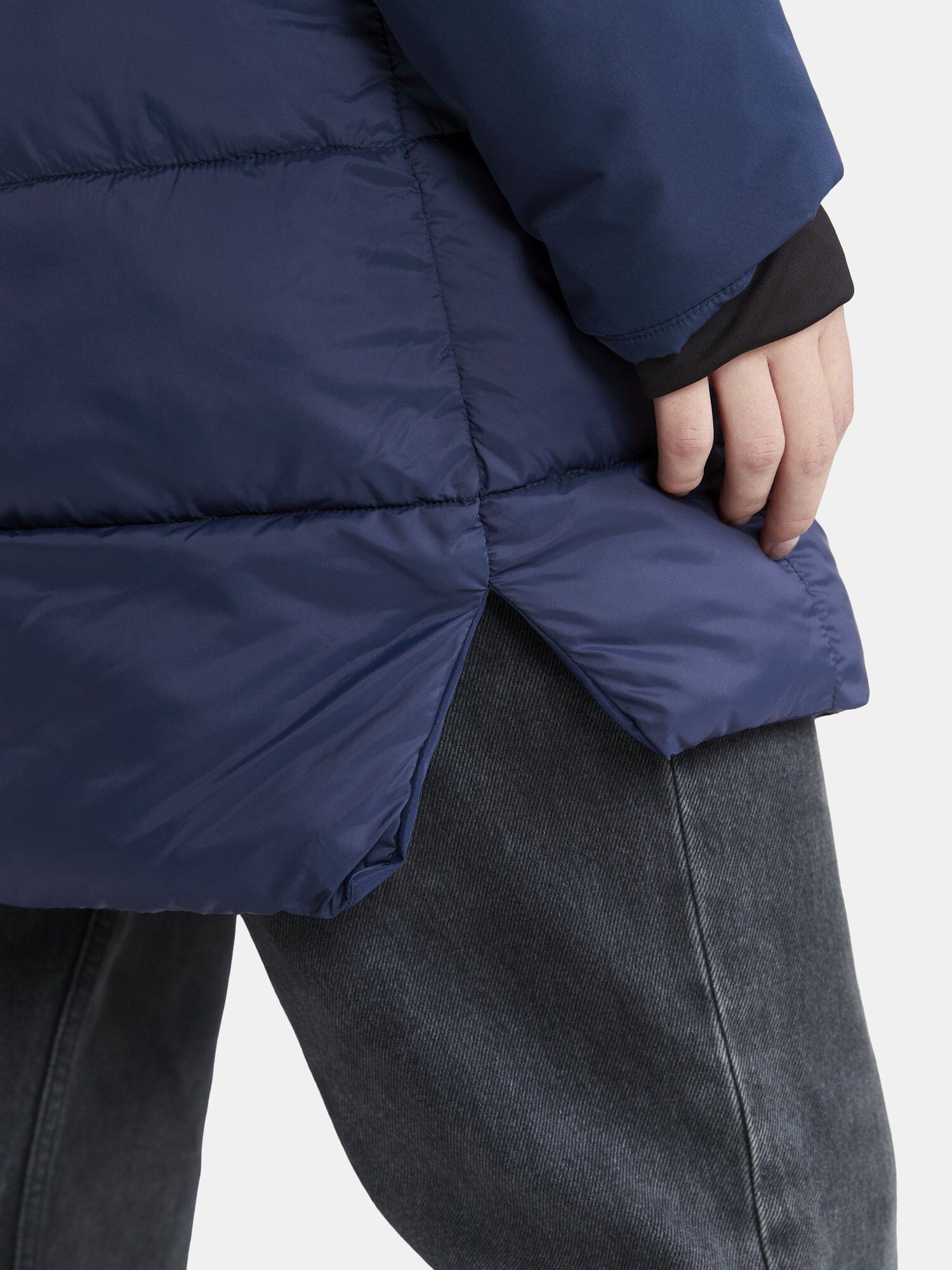 Women's Core Evolve Isolate Parka - NAVY - Image 5