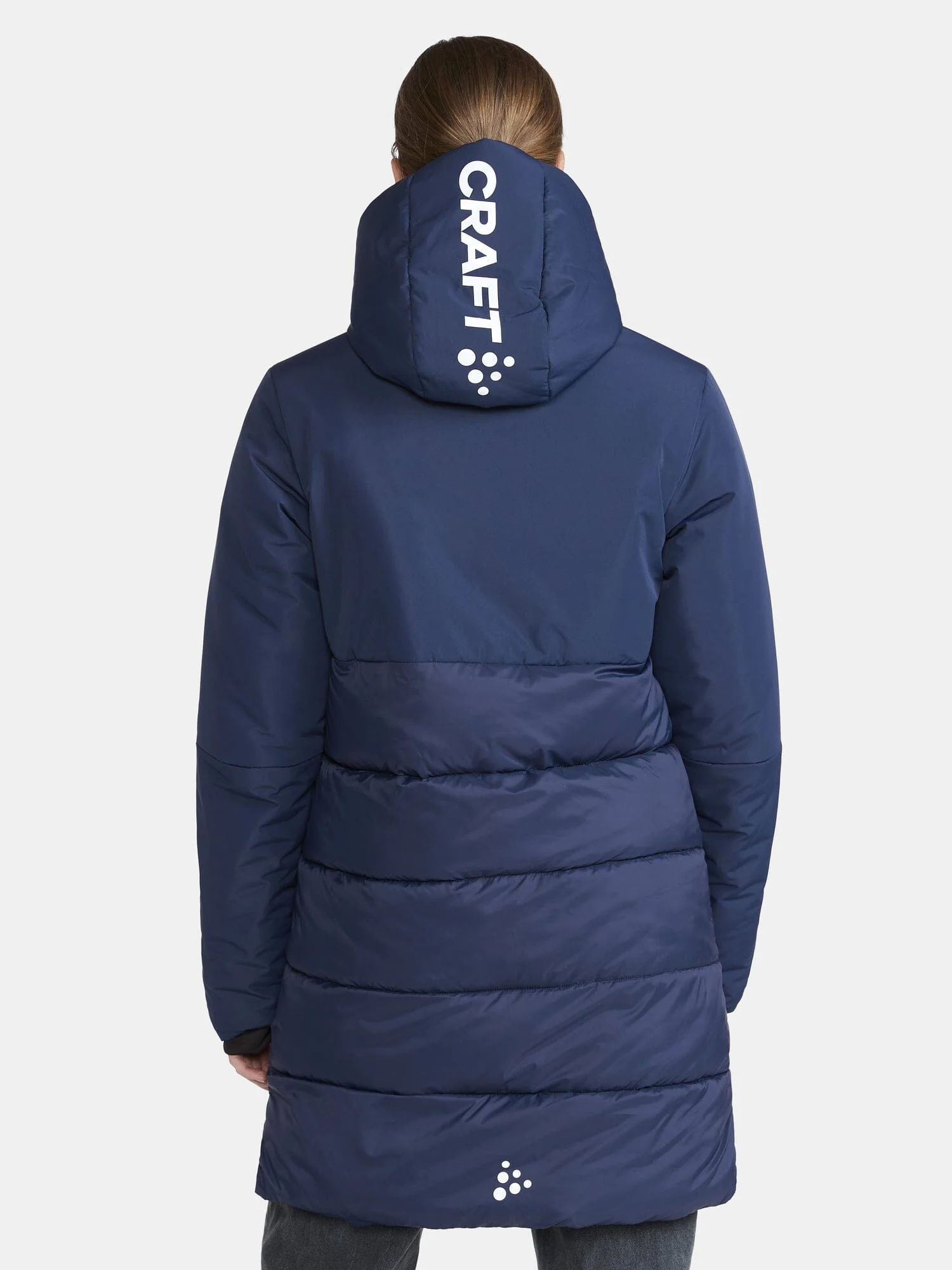 Women's Core Evolve Isolate Parka - NAVY - Image 8