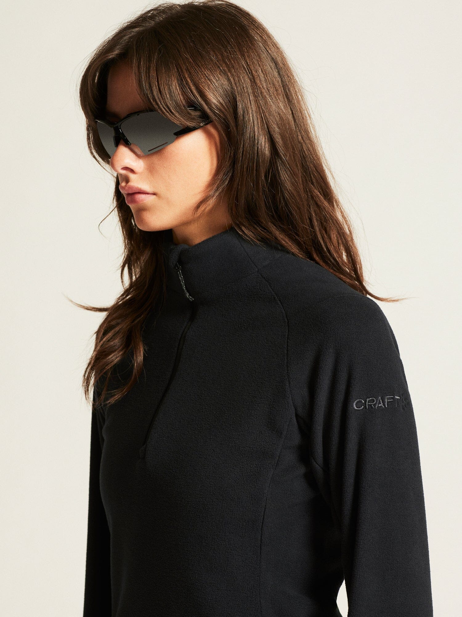 Women's Core Explore Fleece Midlayer - Black - Image 3
