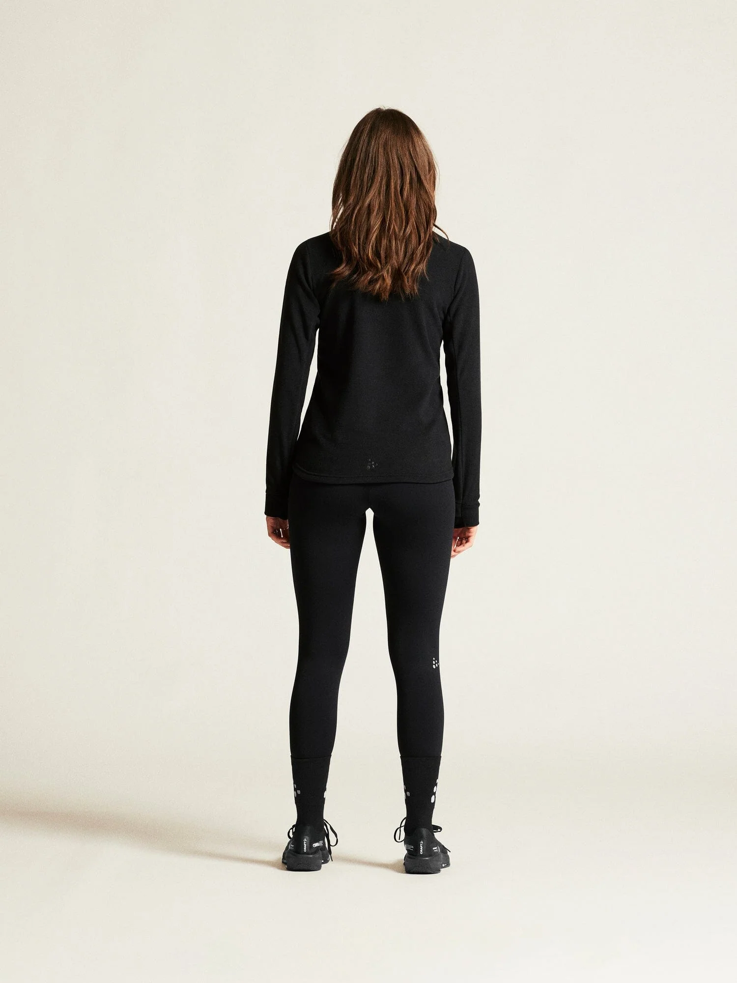 Women's Core Explore Fleece Midlayer - Black - Image 7