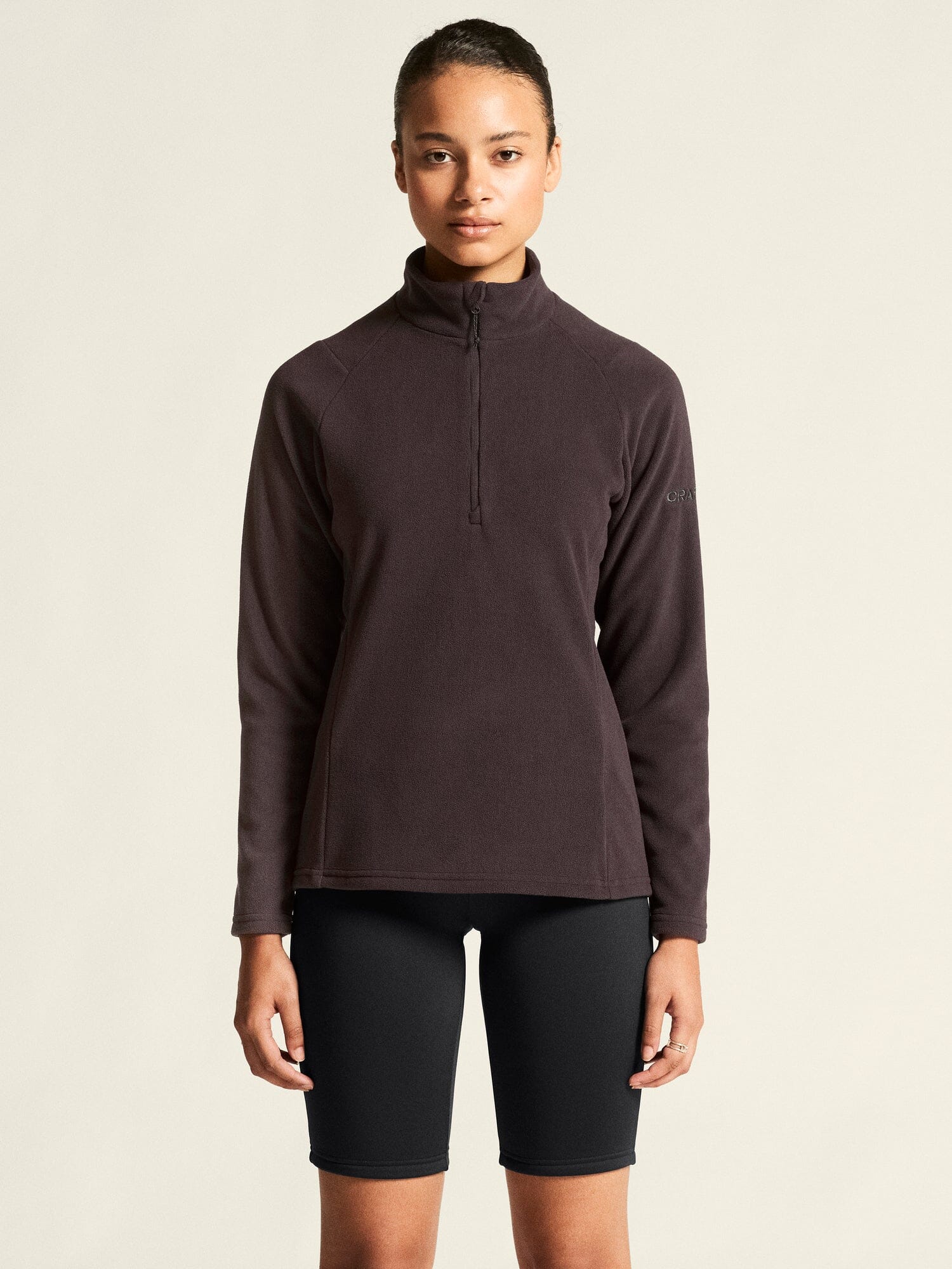 Women's Core Explore Fleece Midlayer - DK Plum - Image 2
