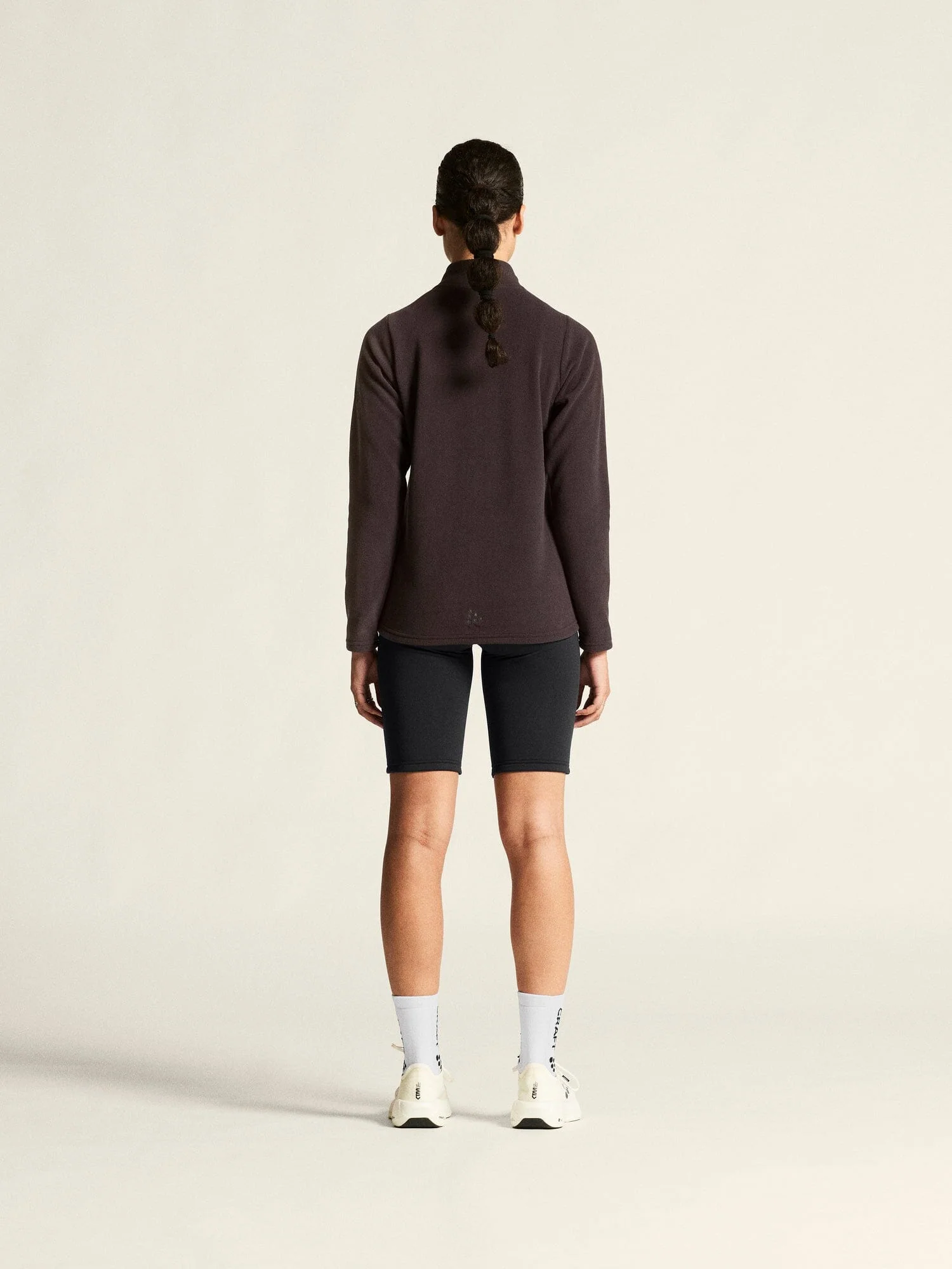 Women's Core Explore Fleece Midlayer - DK Plum - Image 7