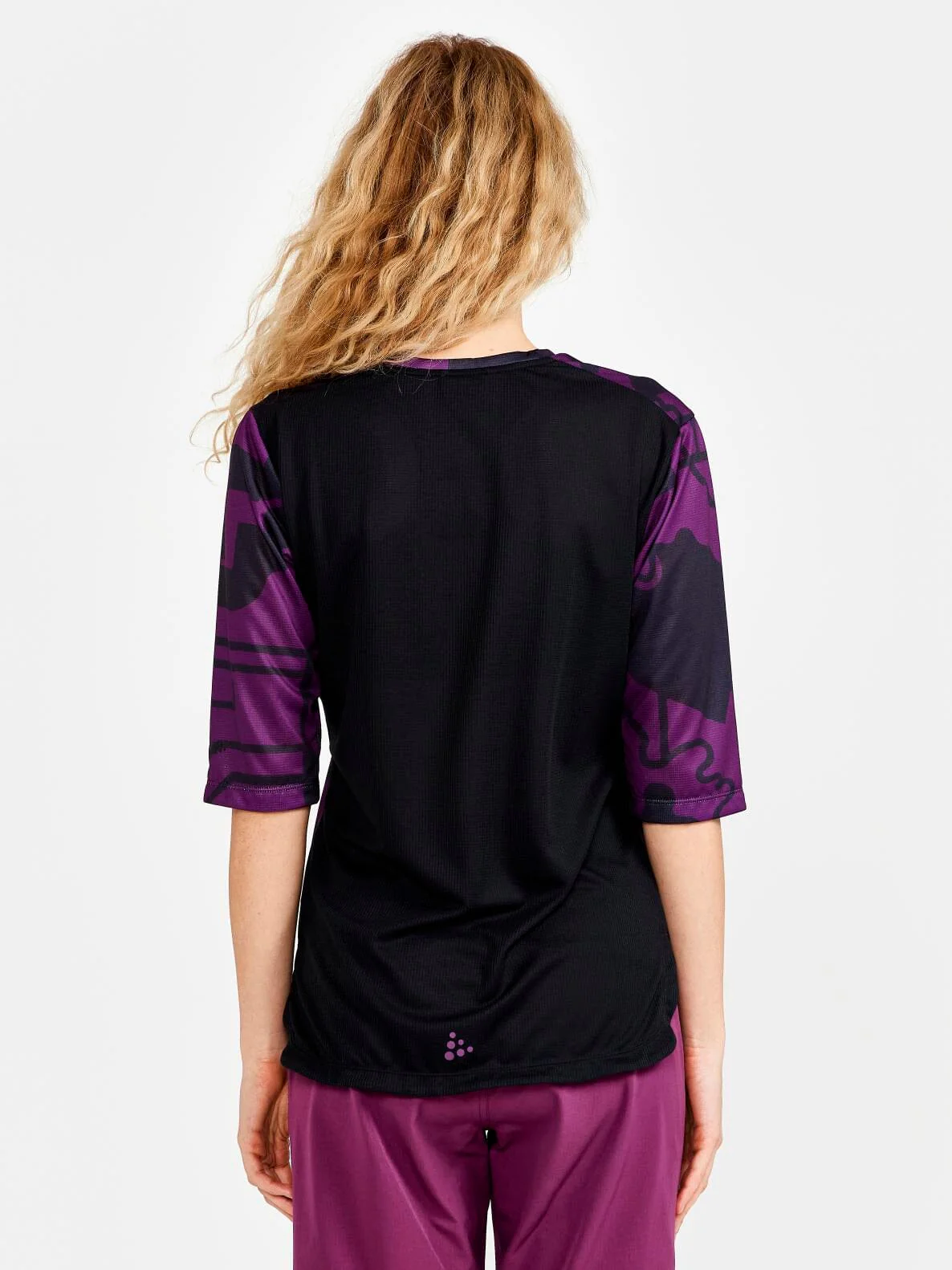 Women's Core Gravel Short Sleeve Tee - BLOSSOM-BLACK - Image 2