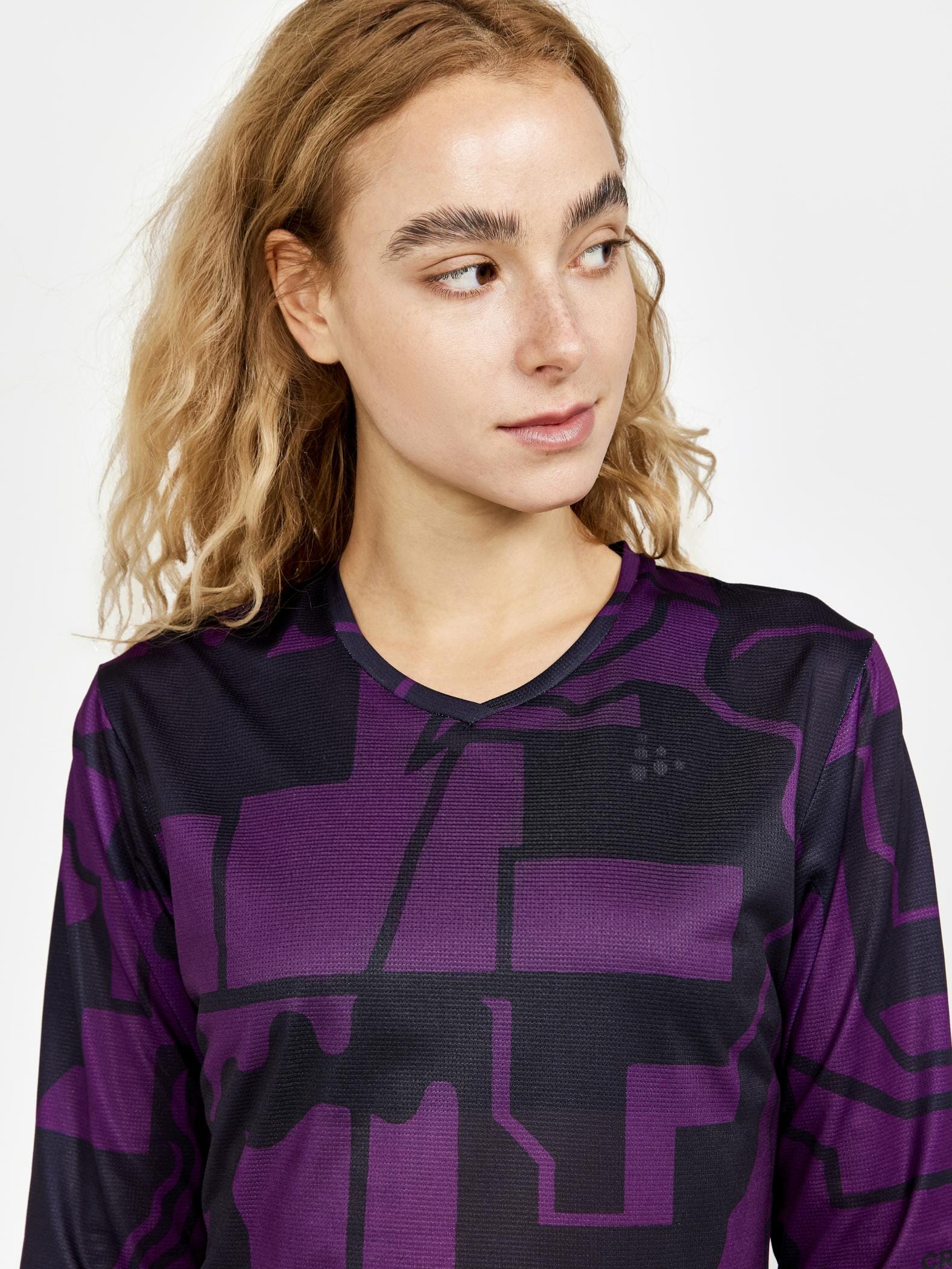 Women's Core Gravel Short Sleeve Tee - BLOSSOM-BLACK - Image 3