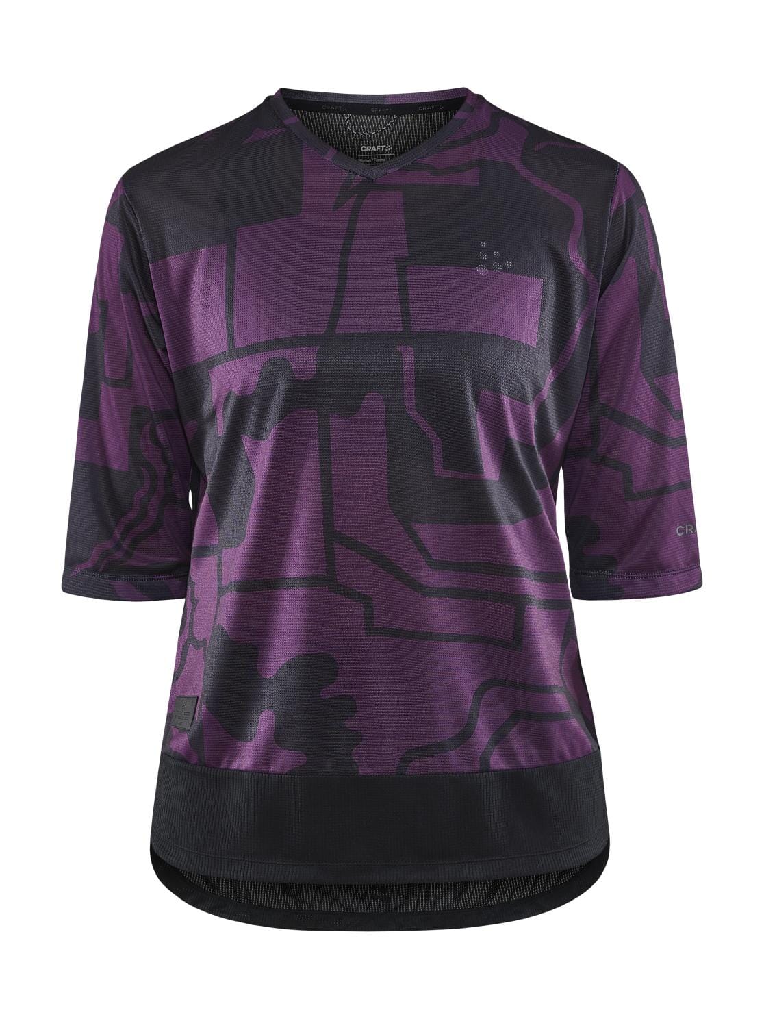 Women's Core Gravel Short Sleeve Tee - BLOSSOM-BLACK - Image 7