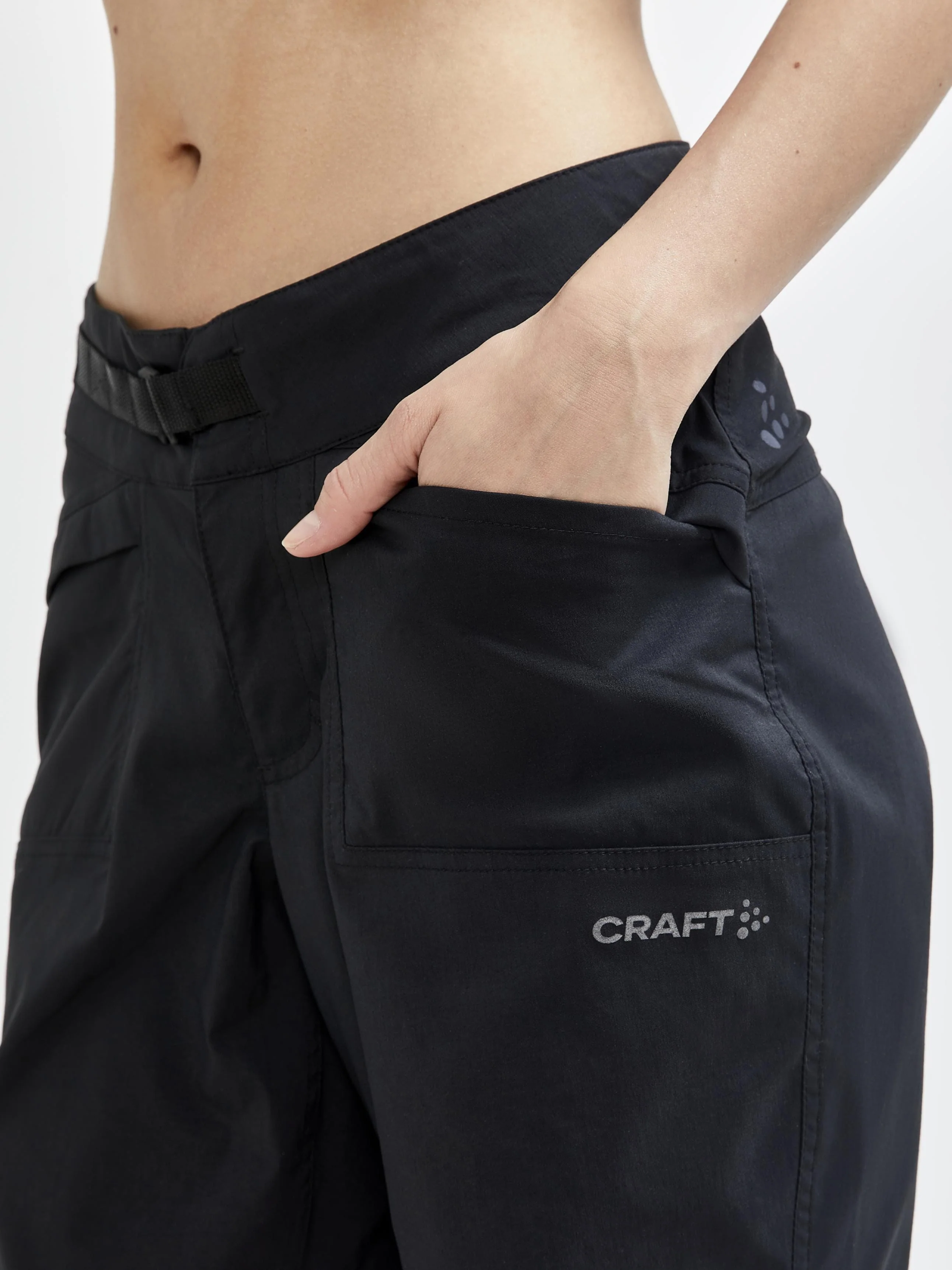 Women's Core OFFroad XT  Cycling Shorts - Black - Image 6