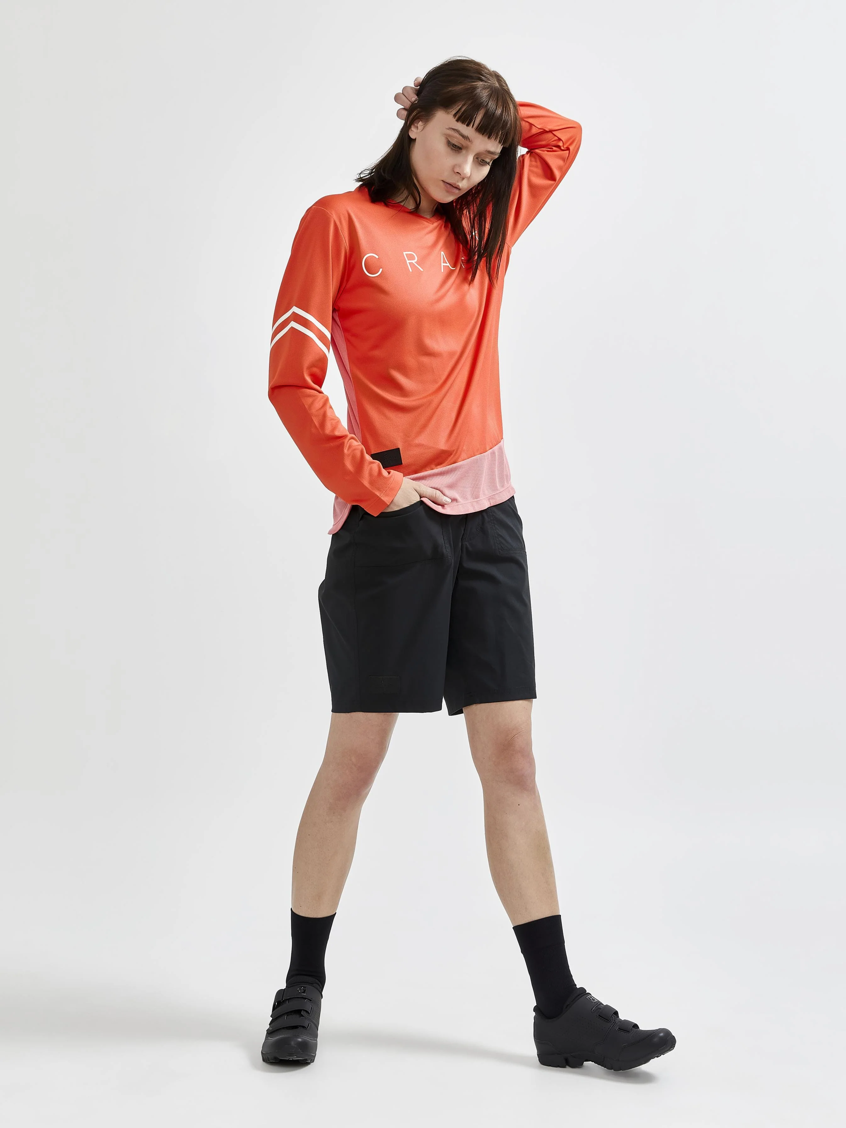 Women's Core OFFroad XT  Cycling Shorts - Black - Image 7
