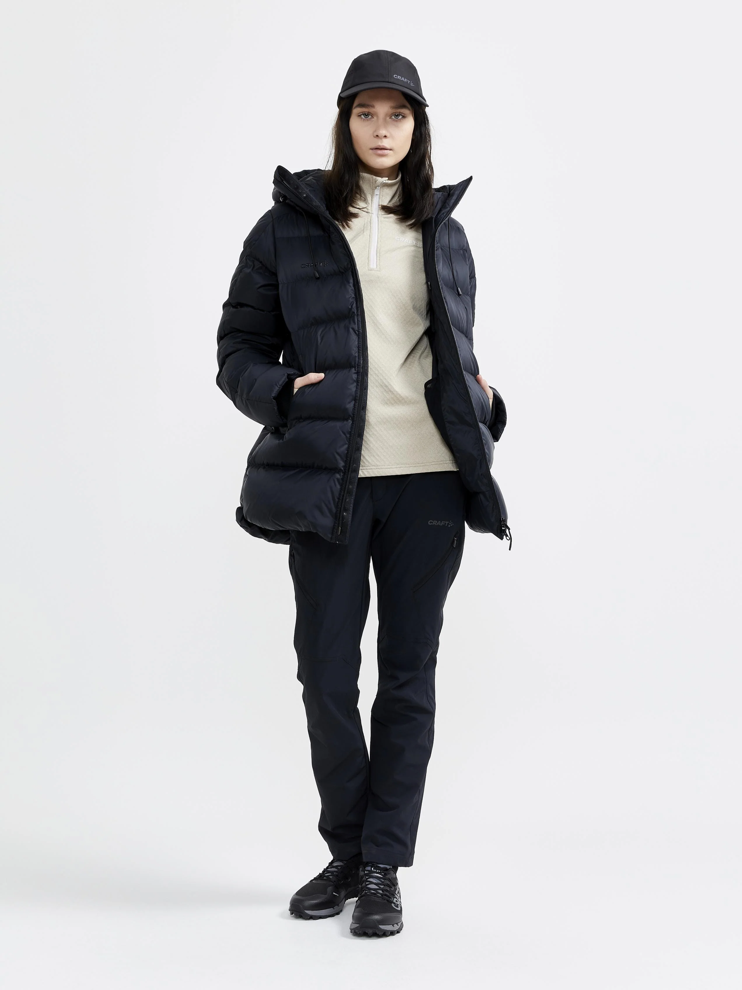 Women's Core Trim Thermal Midlayer - CROCK-MELANGE - Image 6