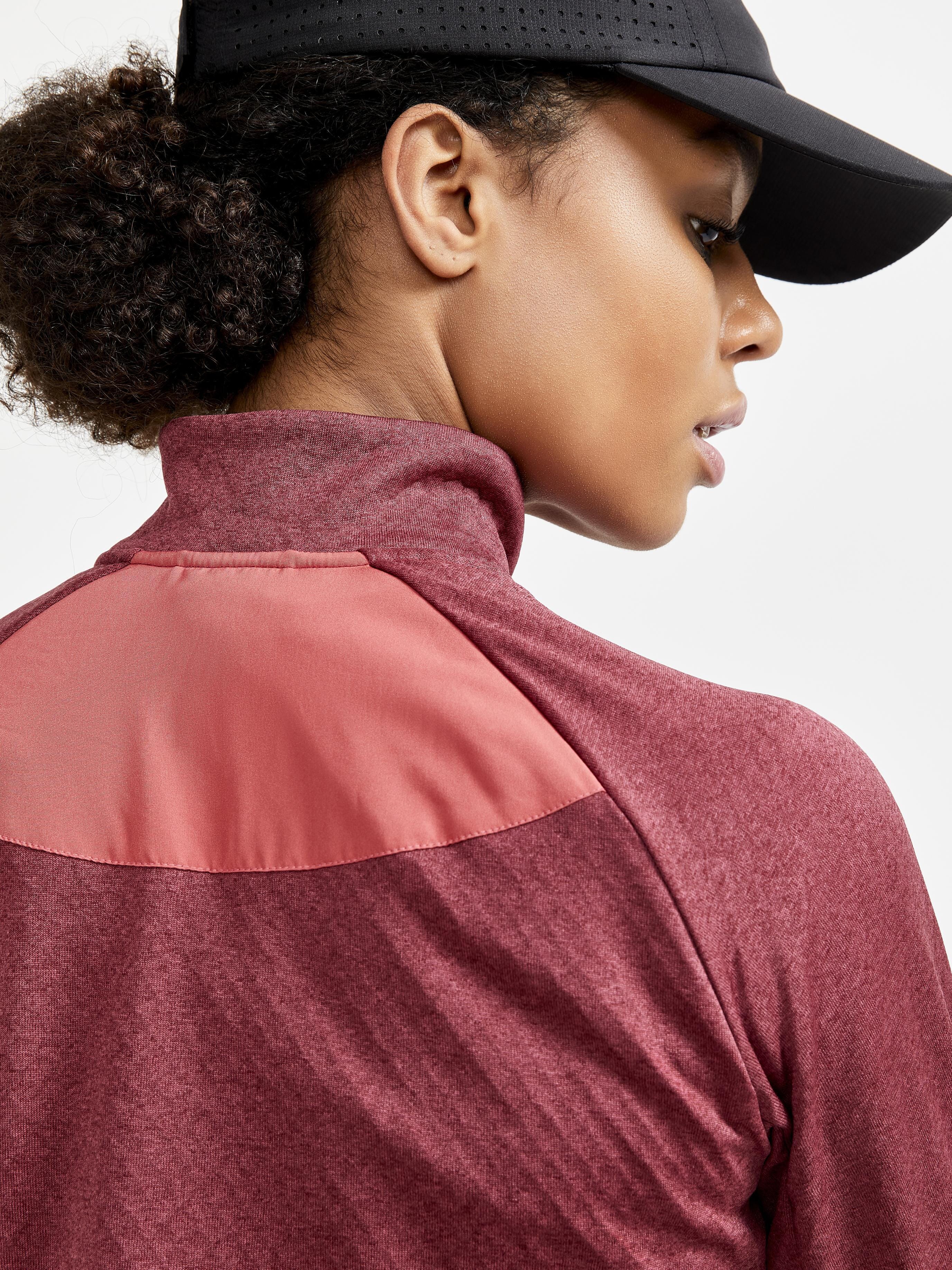 Women's Core Trim Thermal Midlayer - GREY MELANGE - Image 17