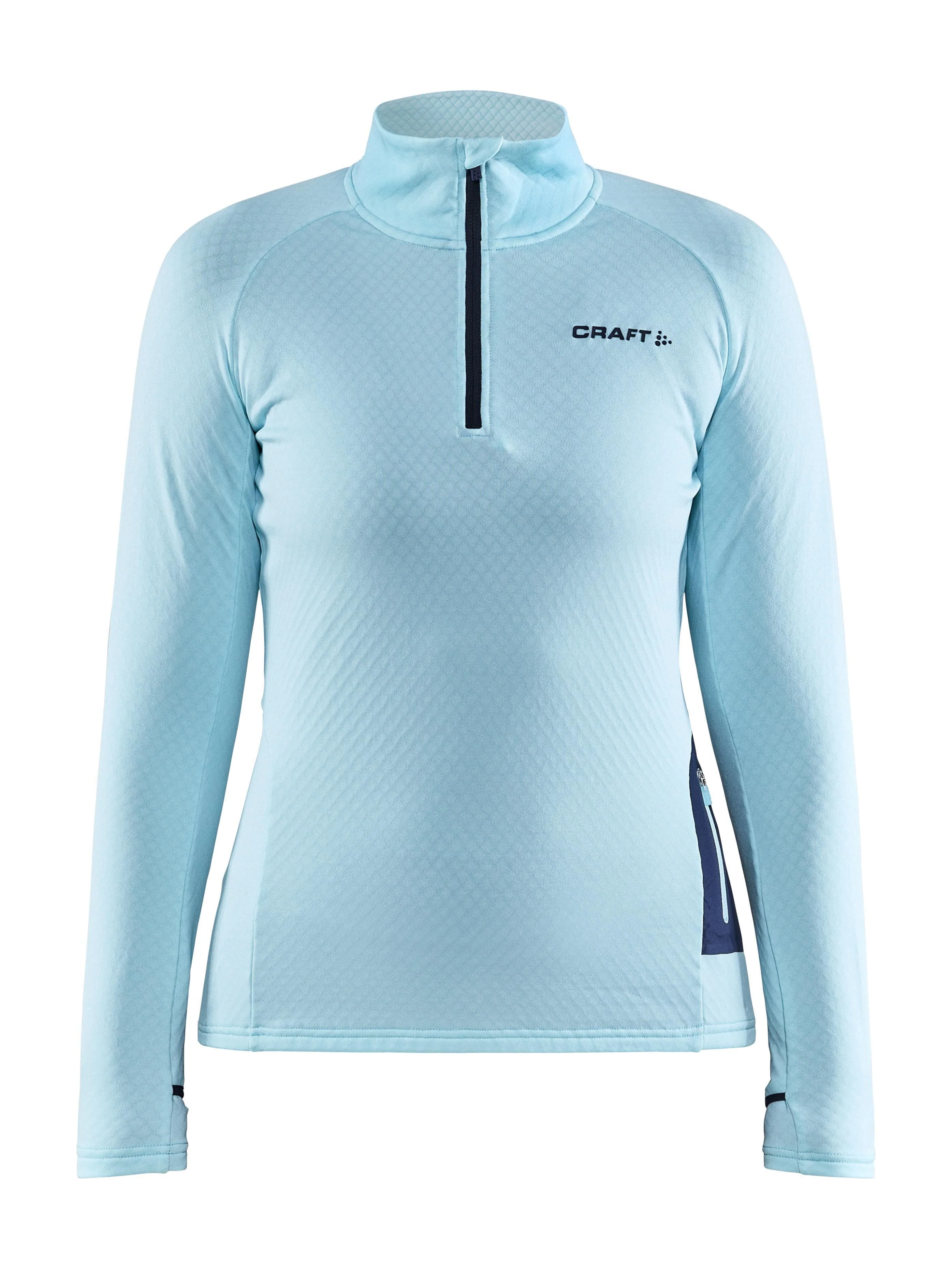 Women's Core Trim Thermal Midlayer - GREY MELANGE - Image 27