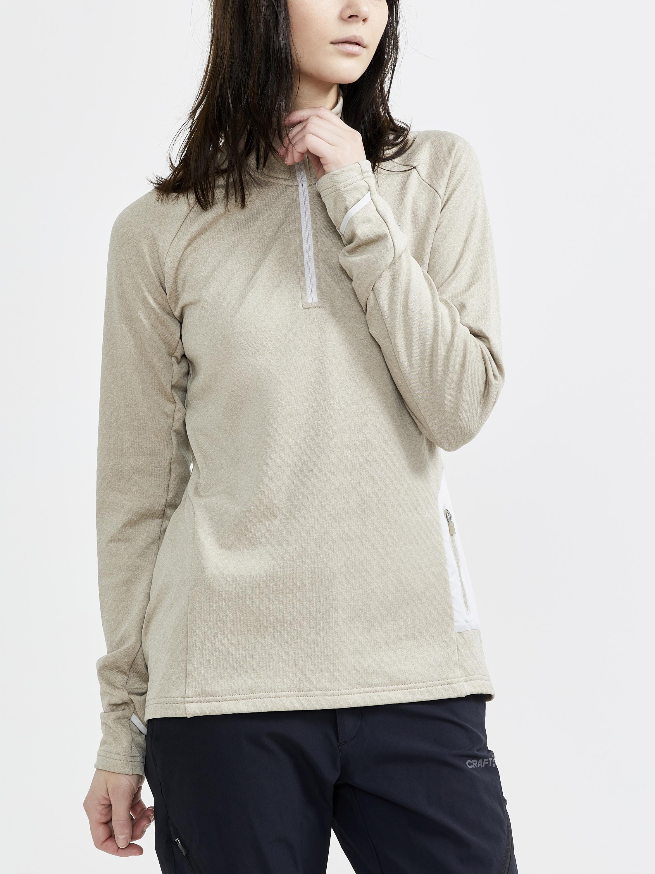 Women's Core Trim Thermal Midlayer - GREY MELANGE - Image 34