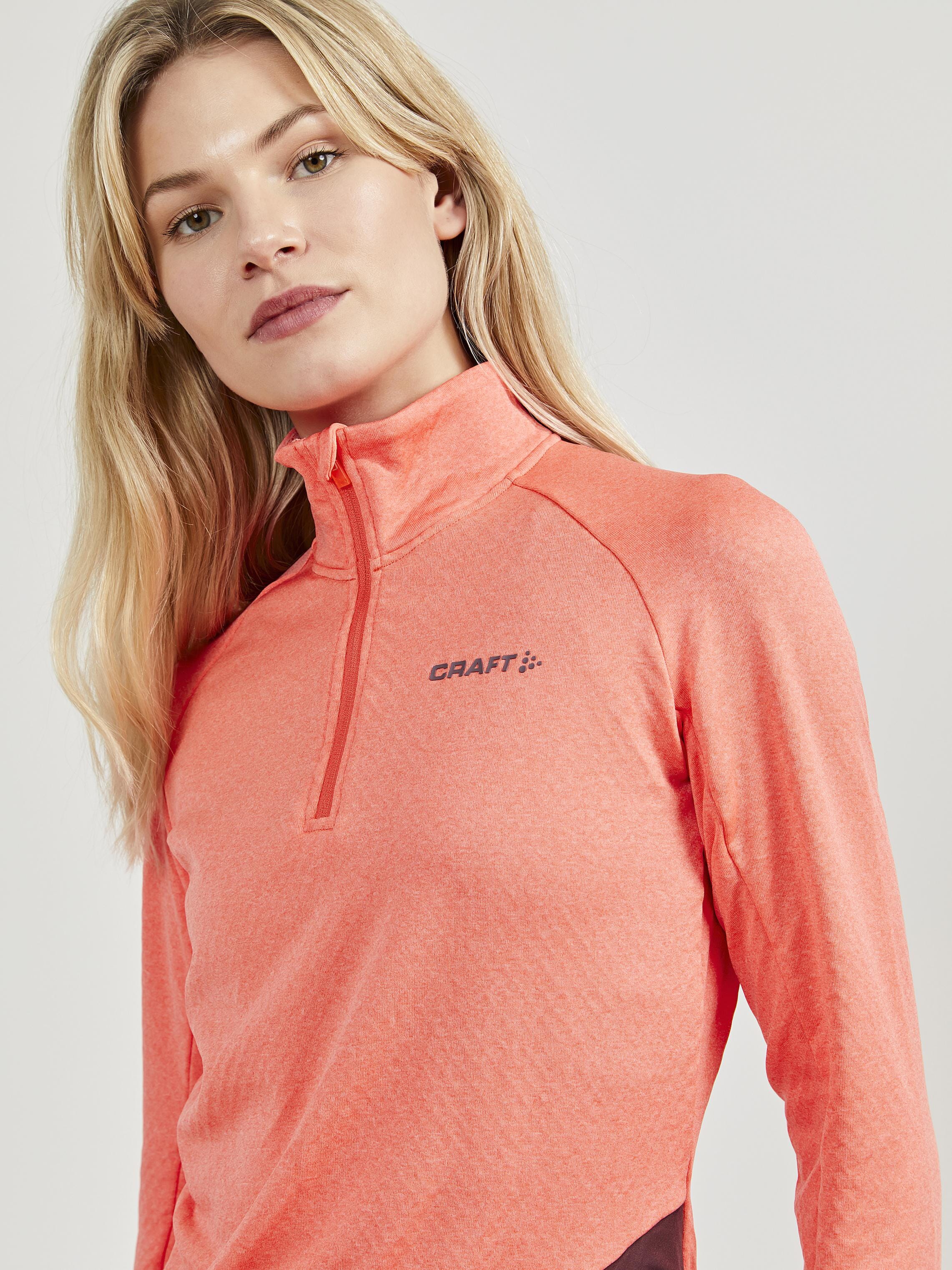 Women's Core Trim Thermal Midlayer - GREY MELANGE - Image 43