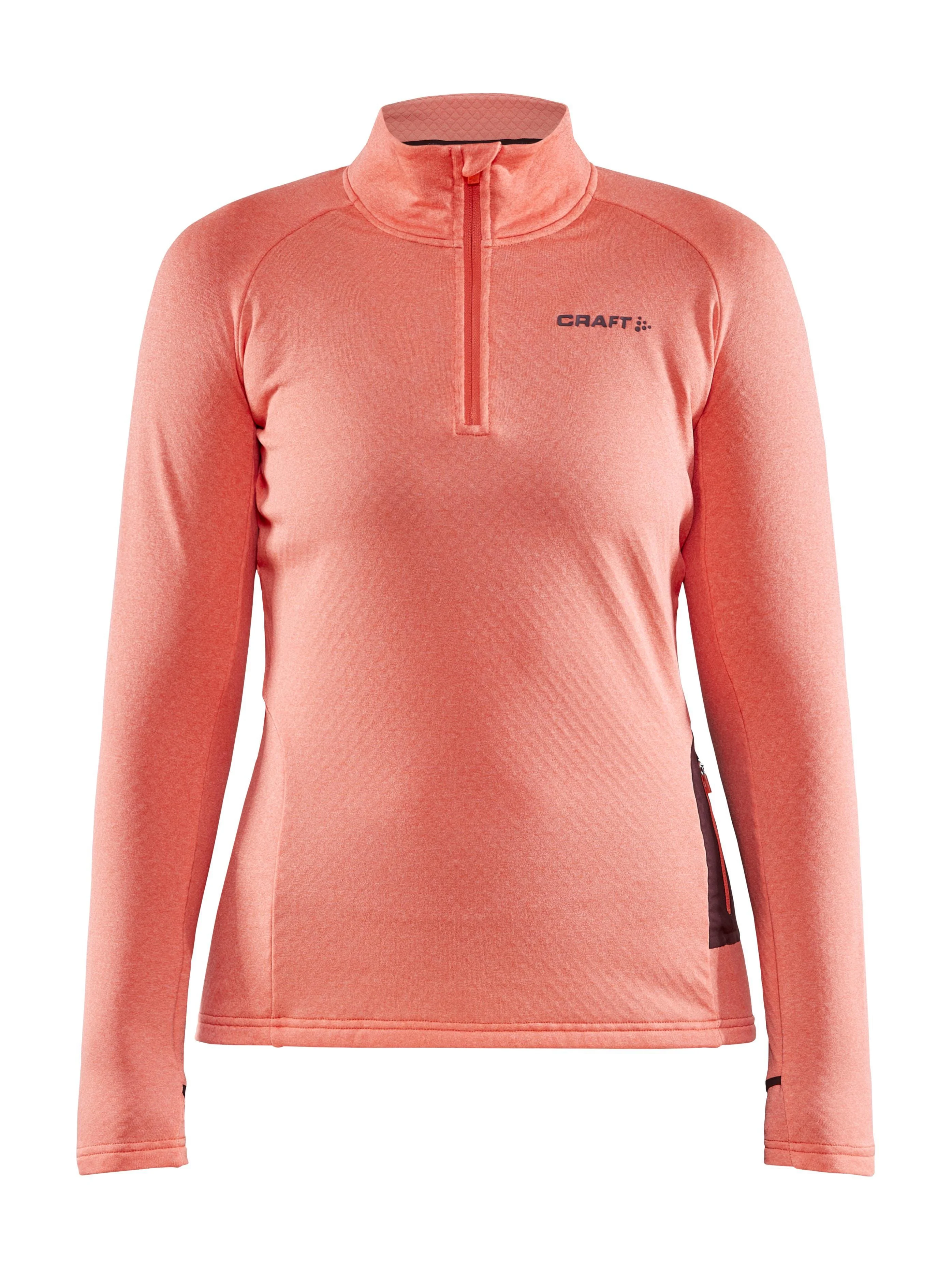 Women's Core Trim Thermal Midlayer - GREY MELANGE - Image 46