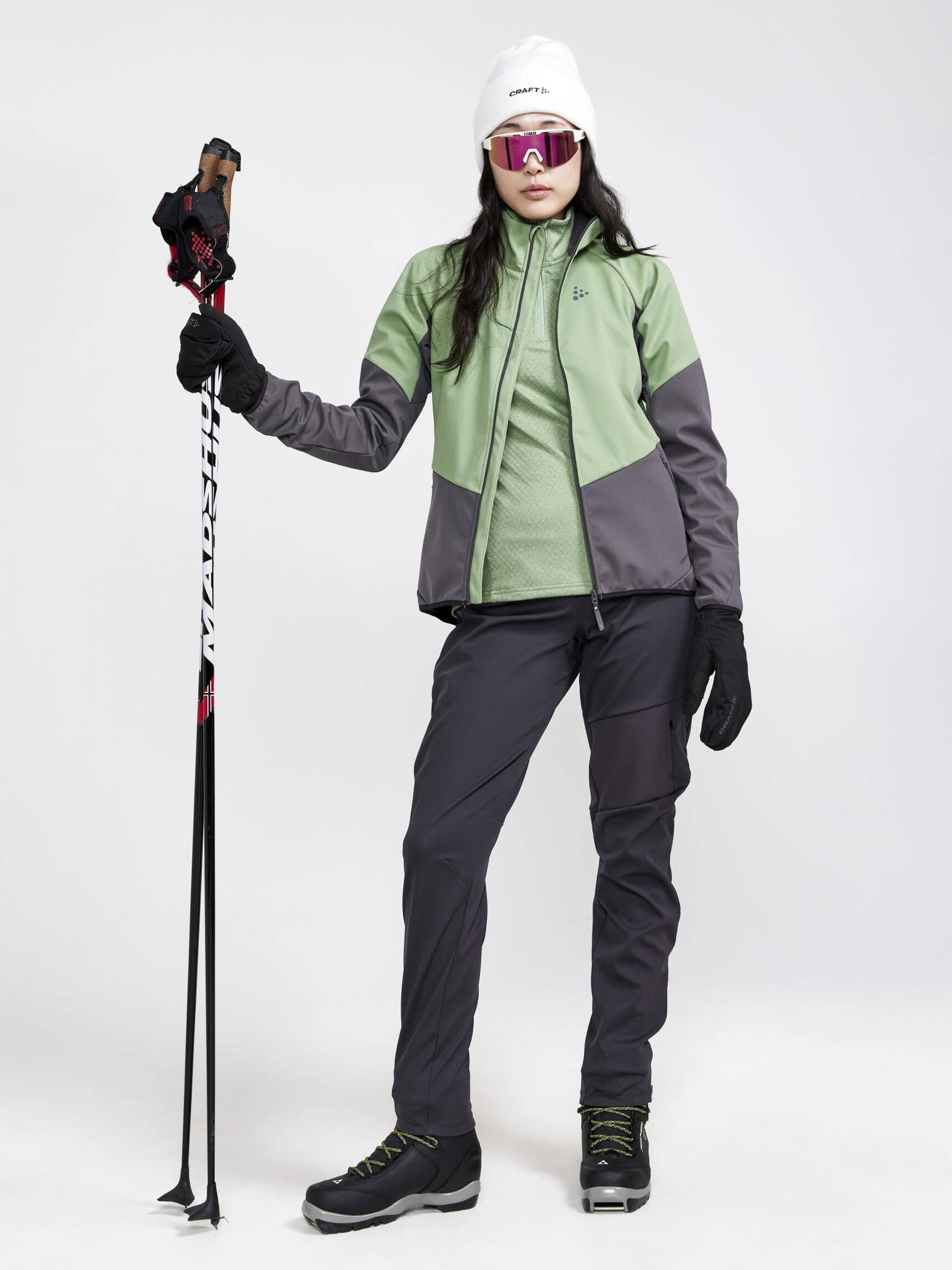 Women's Core Trim Thermal Midlayer - GREY MELANGE - Image 5