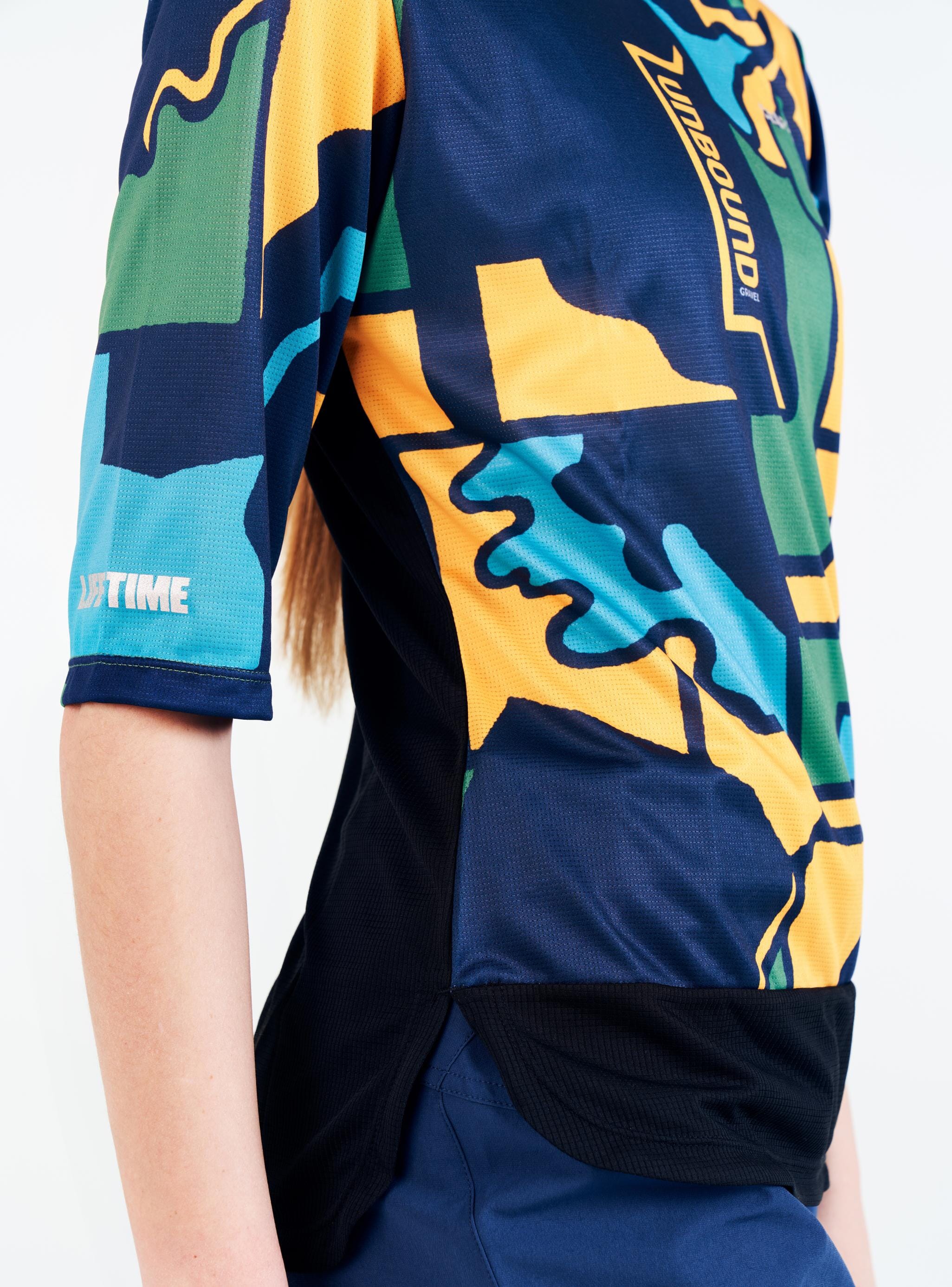 Women's Core Unbound XT Cycling Jersey - Multi Swale - Image 3