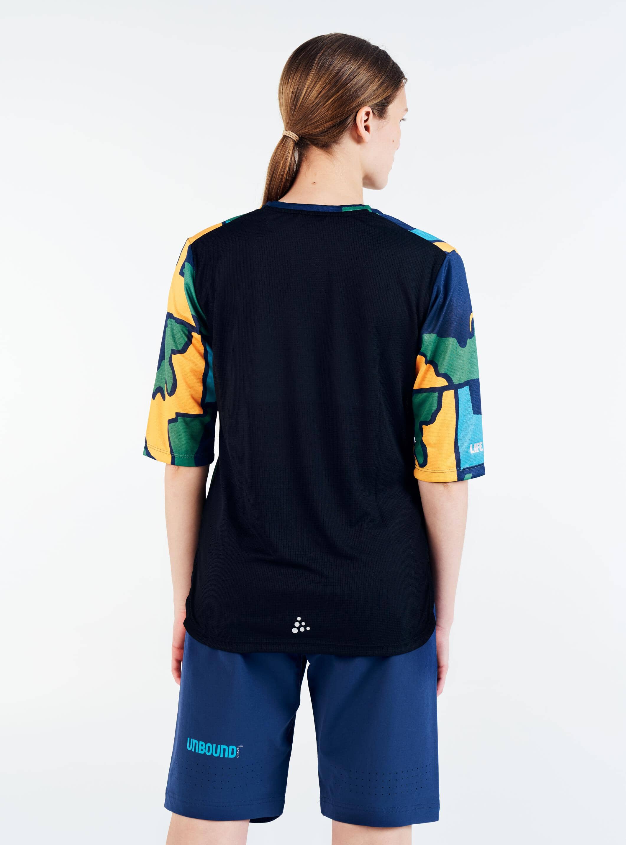 Women's Core Unbound XT Cycling Jersey - Multi Swale - Image 5